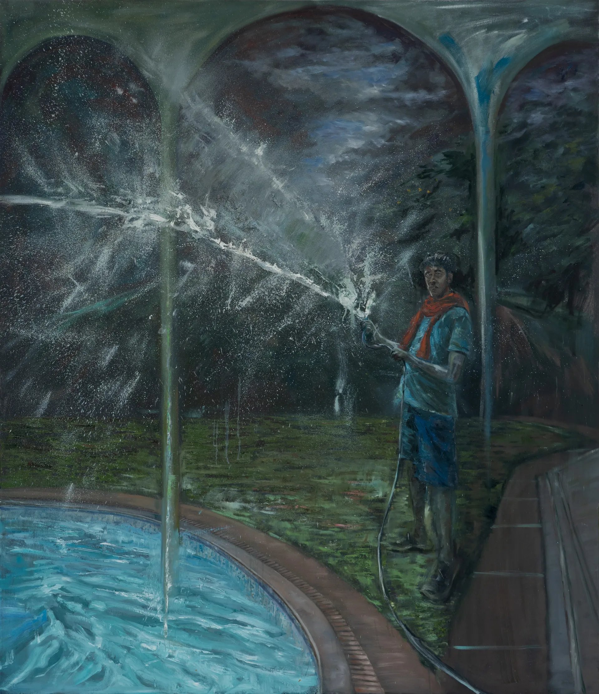 Untitled by Parag Das - Oil on canvas