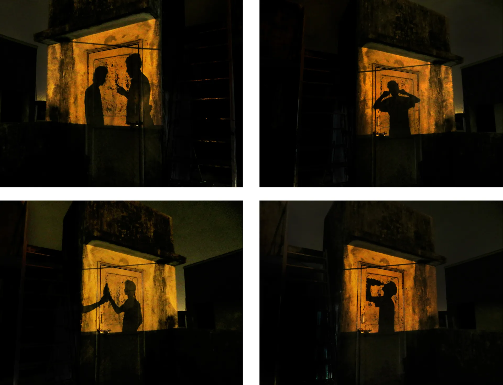 Stories of many darks - I, 6 by Abhishek Narayan Verma - Inkjet prints on Fabriano paper