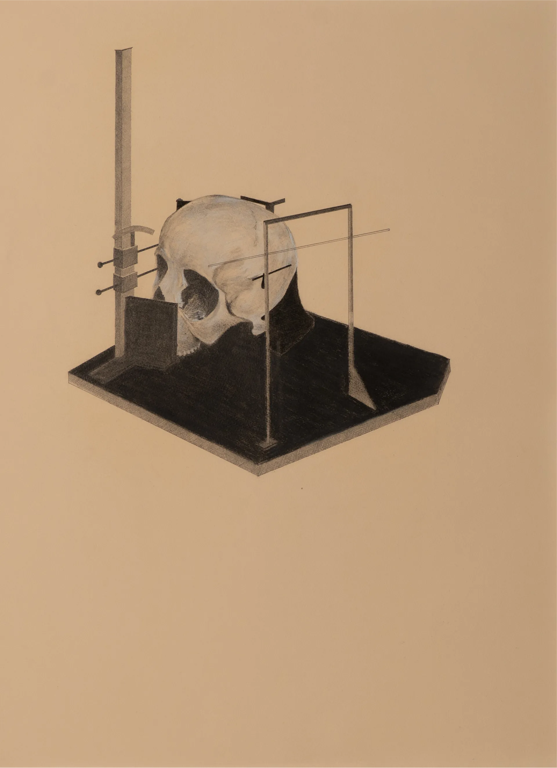 Untitled by Abin Sreedharan - Graphite on paper