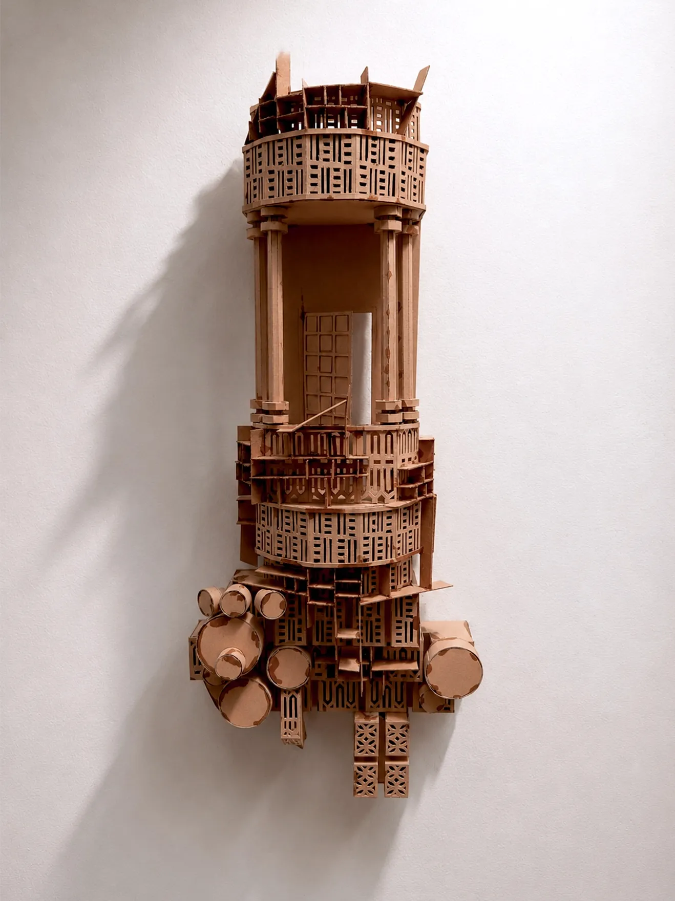 Structure has a meaning II by Nayanjyoti Barman - Mill board