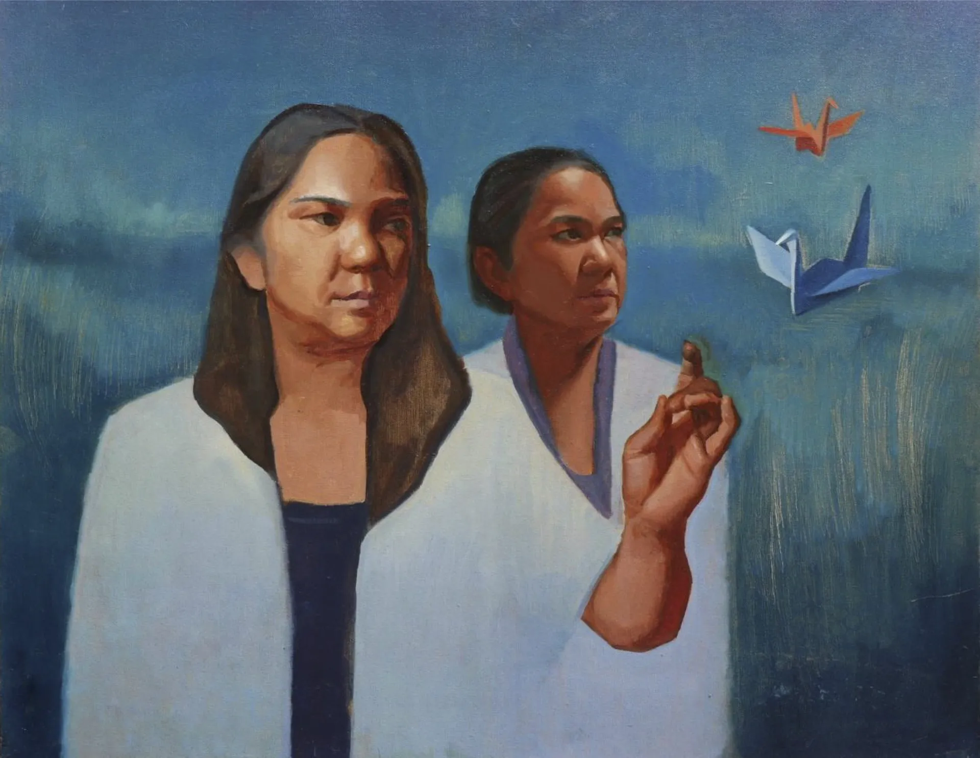Hope by Paras Rawat - Oil on canvas