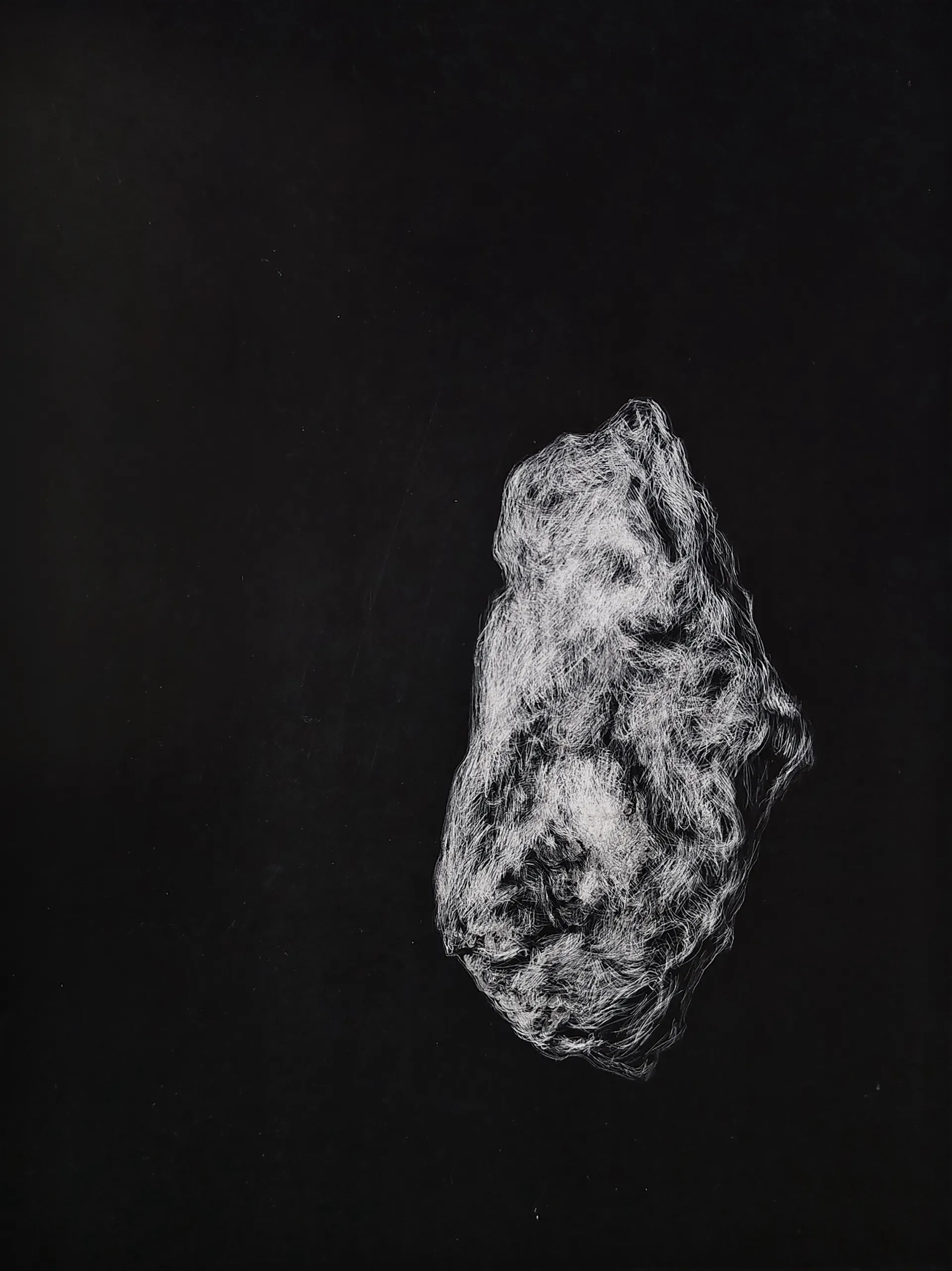 Presence of absence, 4 by Akartha Halder - Laser print on paper