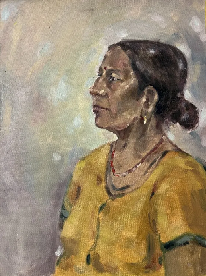 Untitled by Tushar Tanwar - Acrylic on canvas