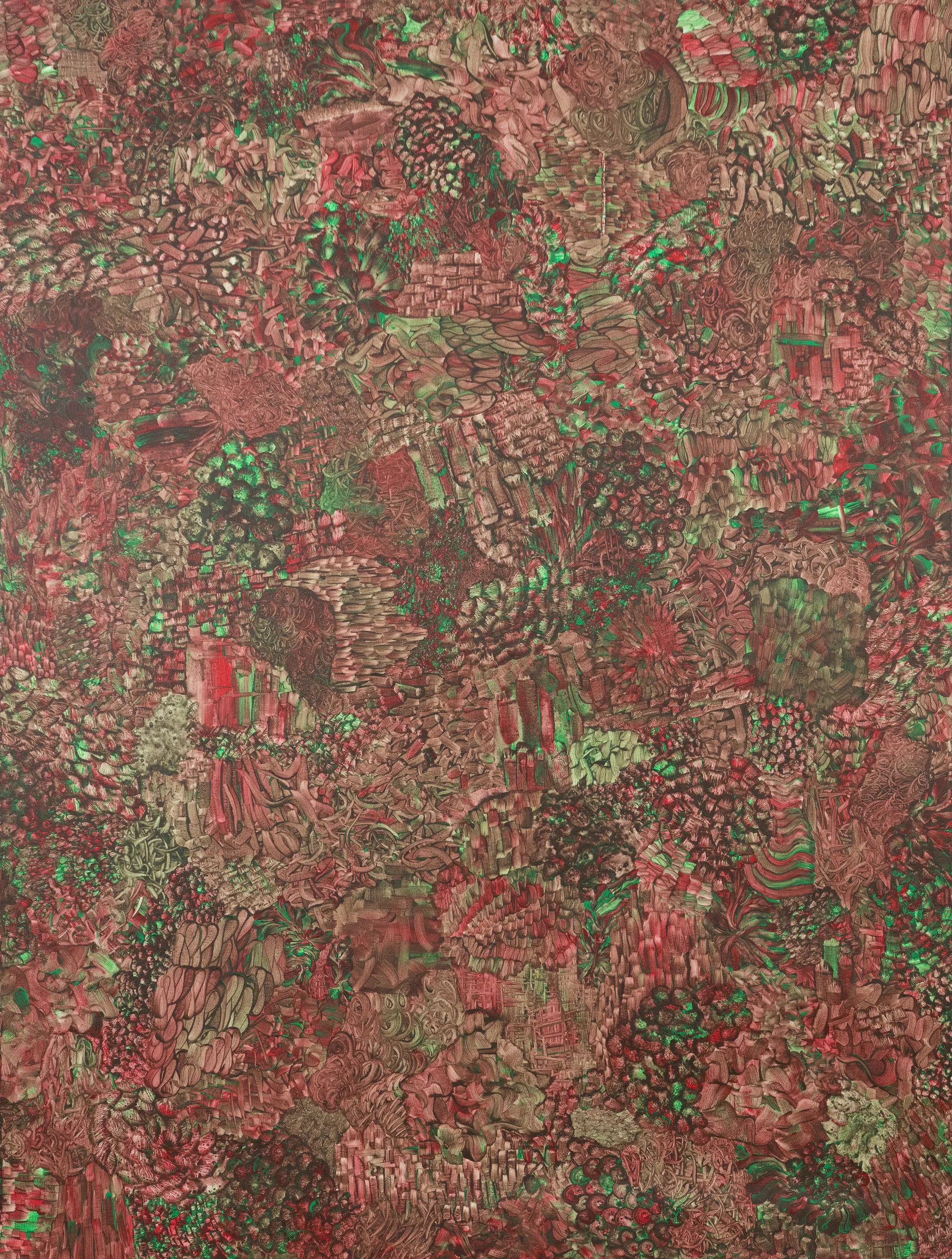 Untitled by Clinton George - Acrylic on canvas