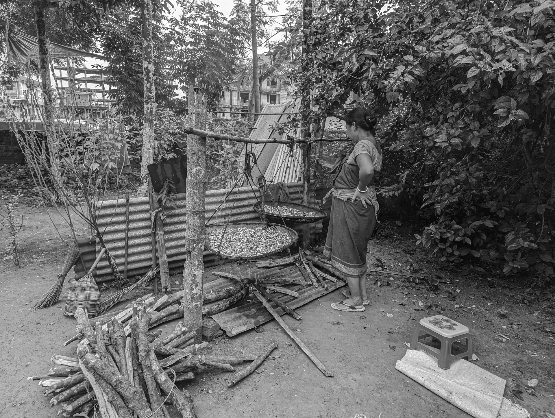 Echoes of resilience, 11 by Dhiraj Rabha - Photo print: fine art archival pigment print