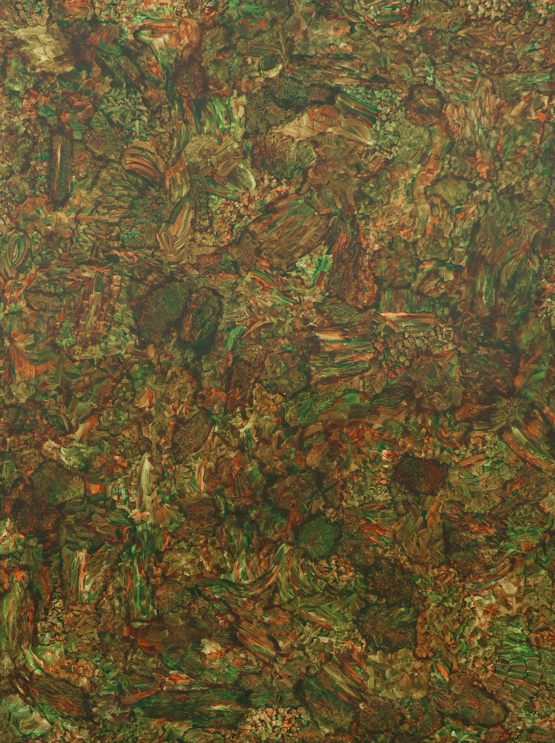 Untitled by Clinton George - Acrylic on canvas