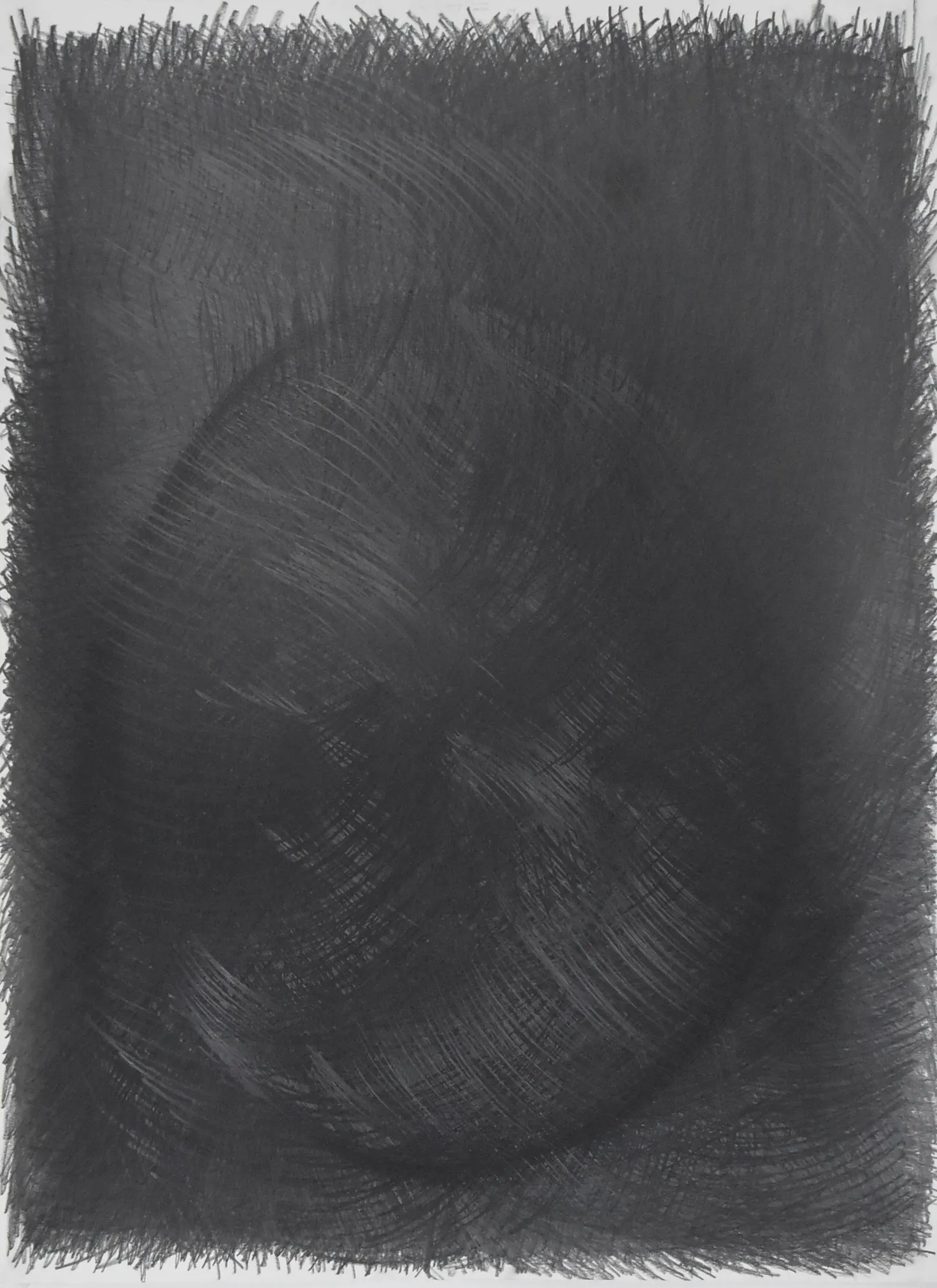 The shape of holding by Pramod Jaiswal - Graphite pencil on acid-free paper