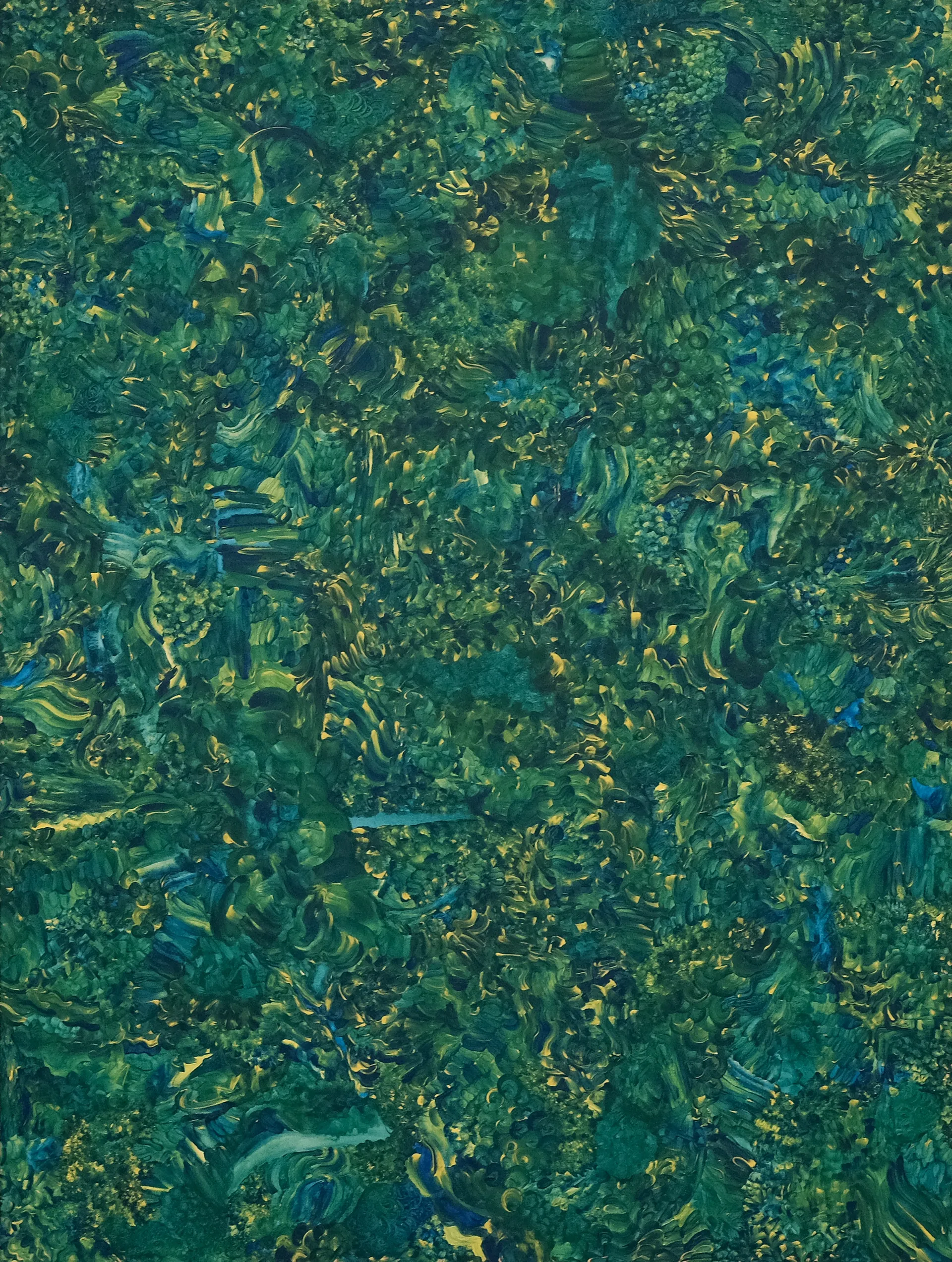 Untitled by Clinton George - Acrylic on canvas