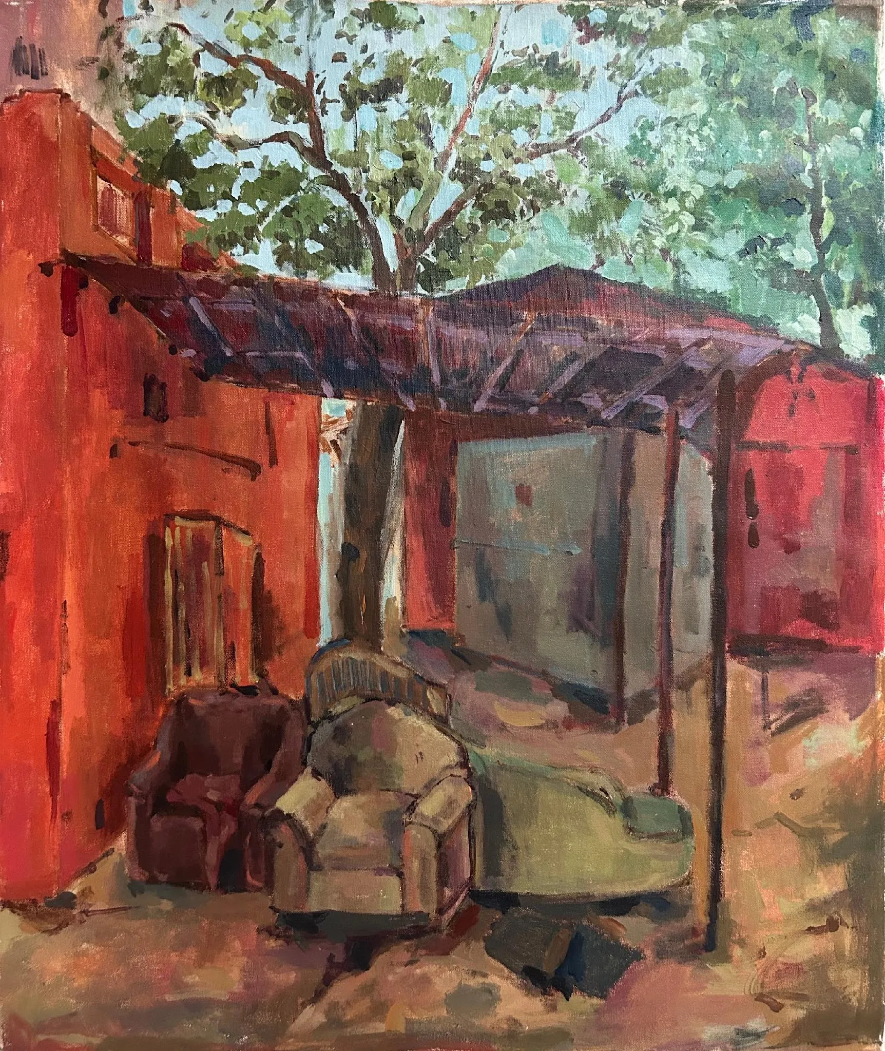 Unclaimed by Tushar Tanwar - Acrylic on canvas