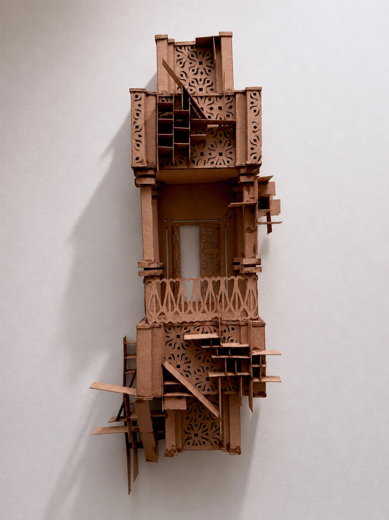Structure has a meaning IV by Nayanjyoti Barman - Mill board