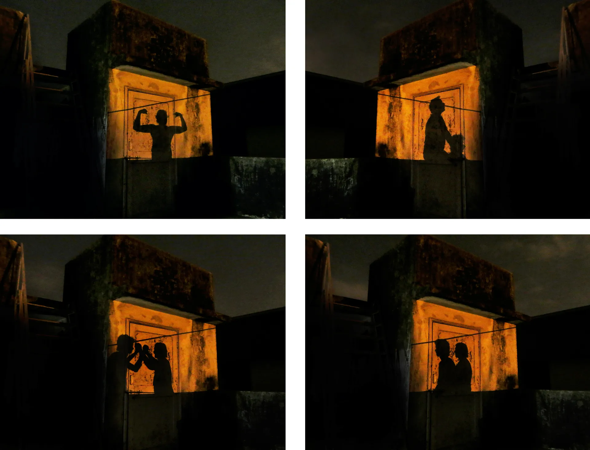 Stories of many darks - I, 2 by Abhishek Narayan Verma - Inkjet prints on Fabriano paper