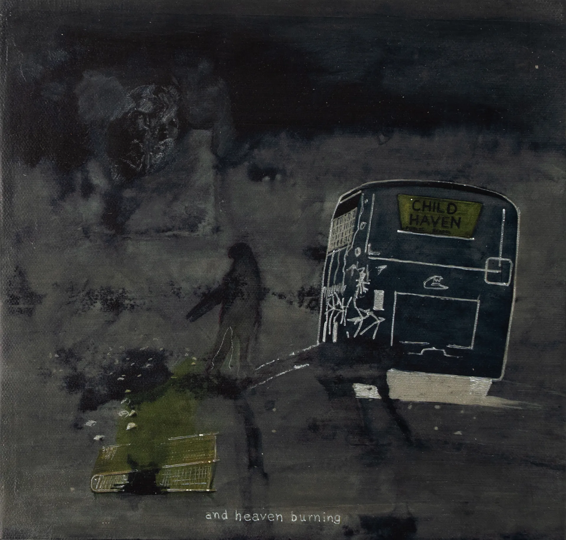Nursery for adults – S by Ritesh Khowal - Acrylic on canvas mounted on board