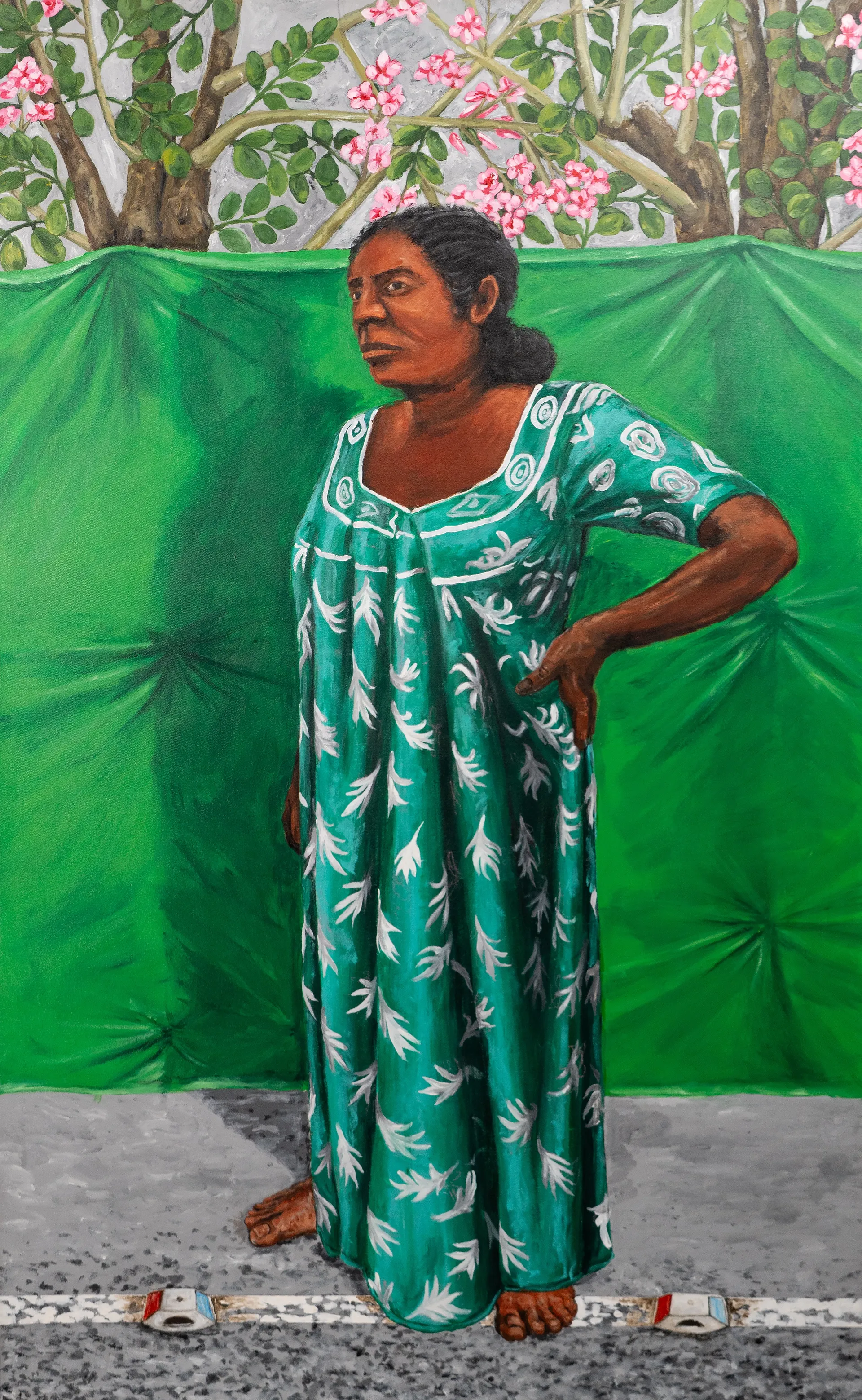Unveiling the unseen 2 by Sreeju Radhakrishnan - Acrylic on canvas
