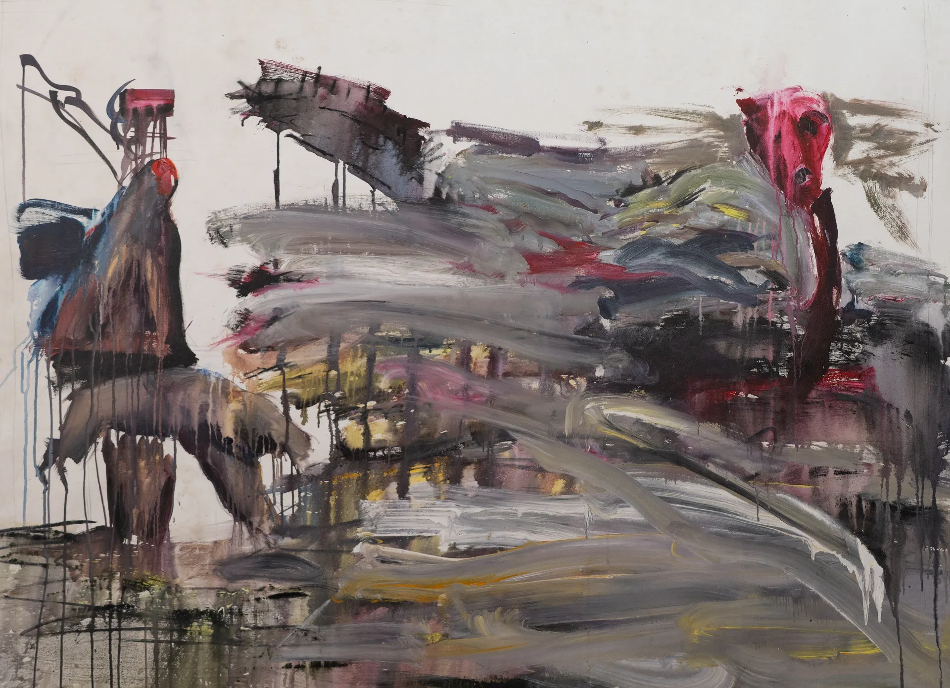 Hello 6 by Virendra Maurya - Acrylic on canvas