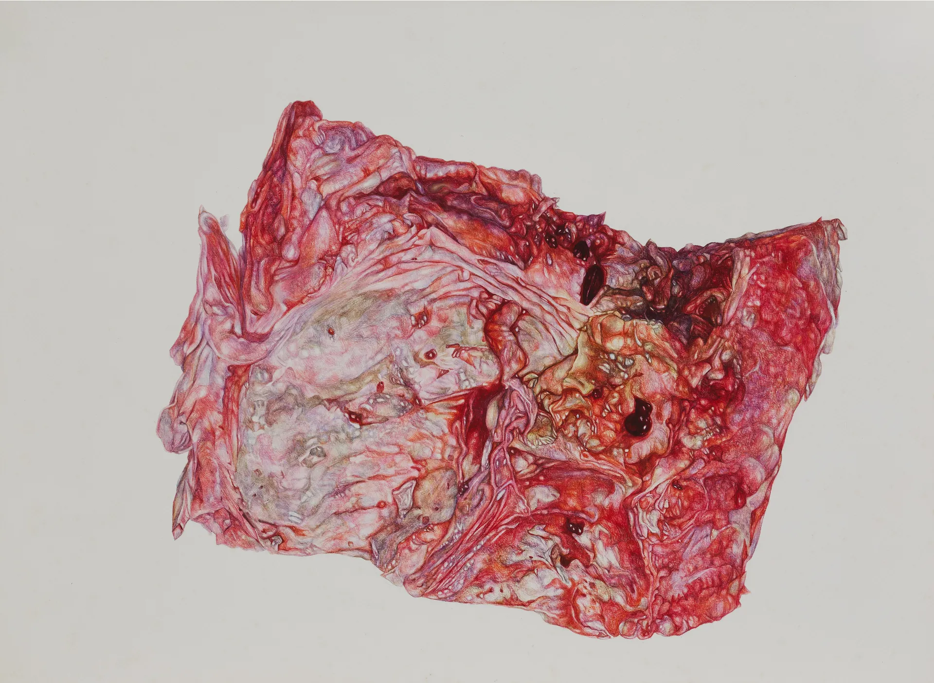 The bedsorean lull...and the bed ruminates 2 by Nabanita Guha - Watercolor on Fabriano paper