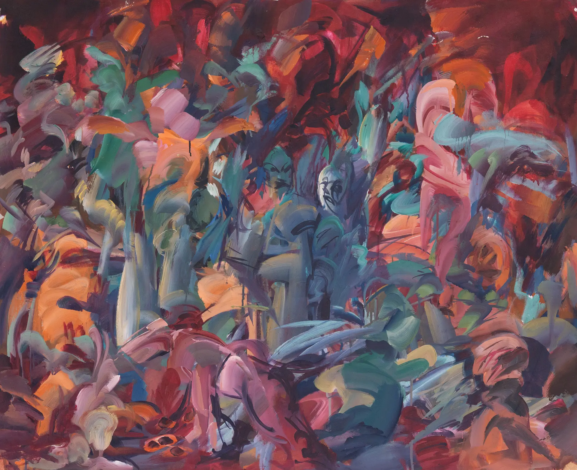 Patharkhura-2 by Virendra Maurya - Acrylic on canvas