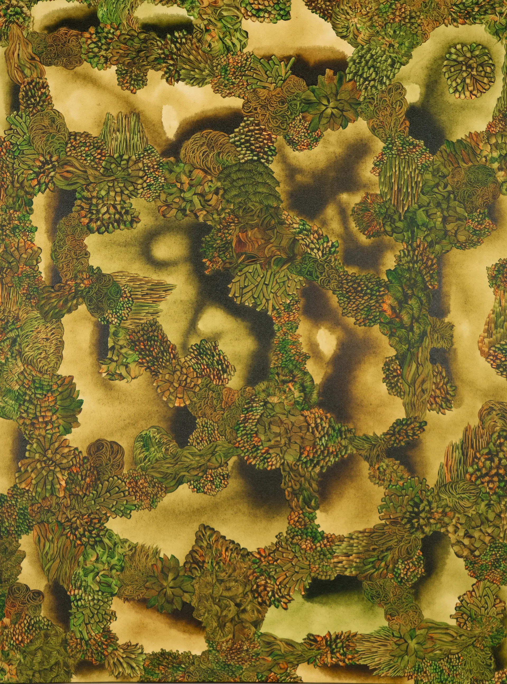 Untitled by Clinton George - Acrylic on canvas