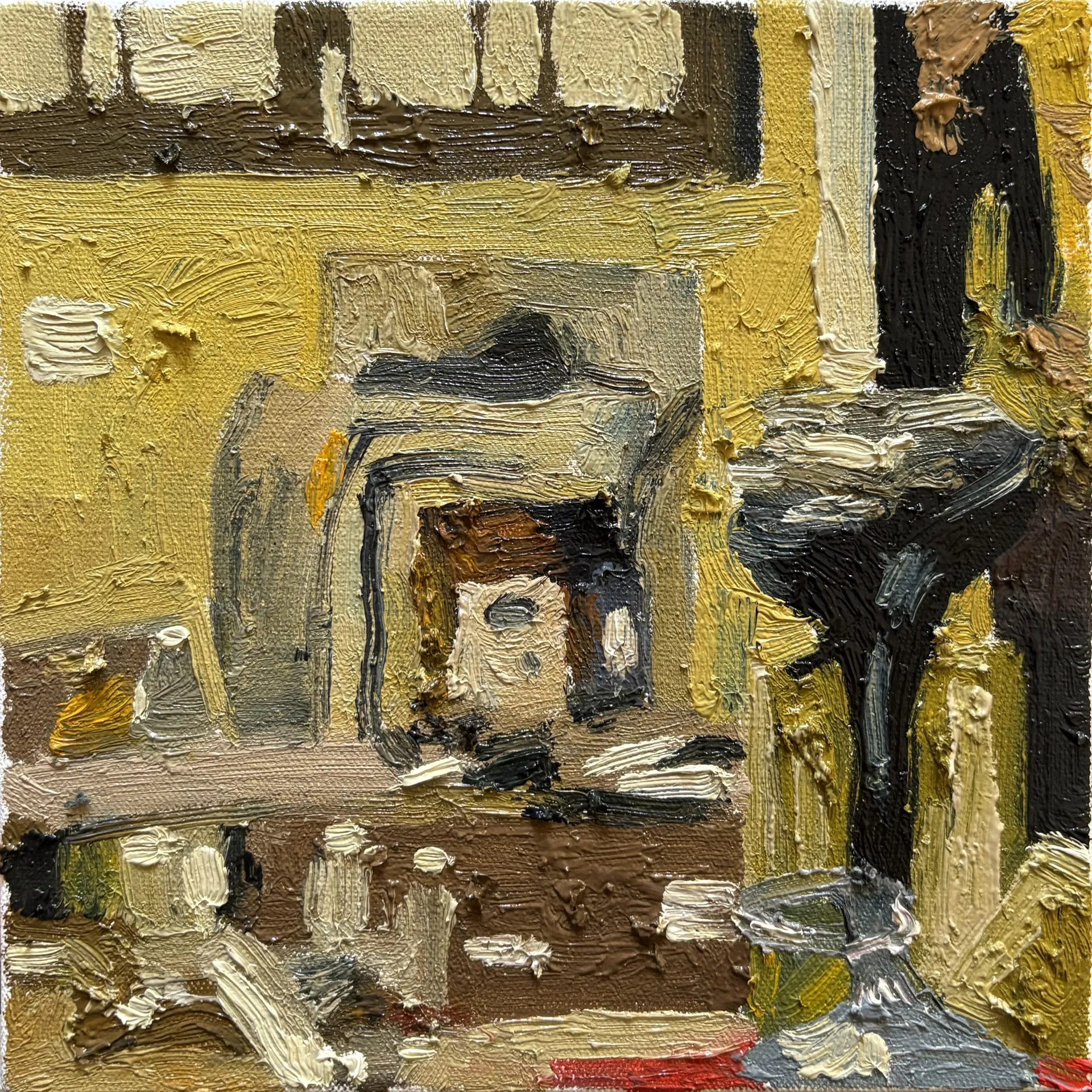 Bright morning by Akshit Satyarthi - Oil on canvas