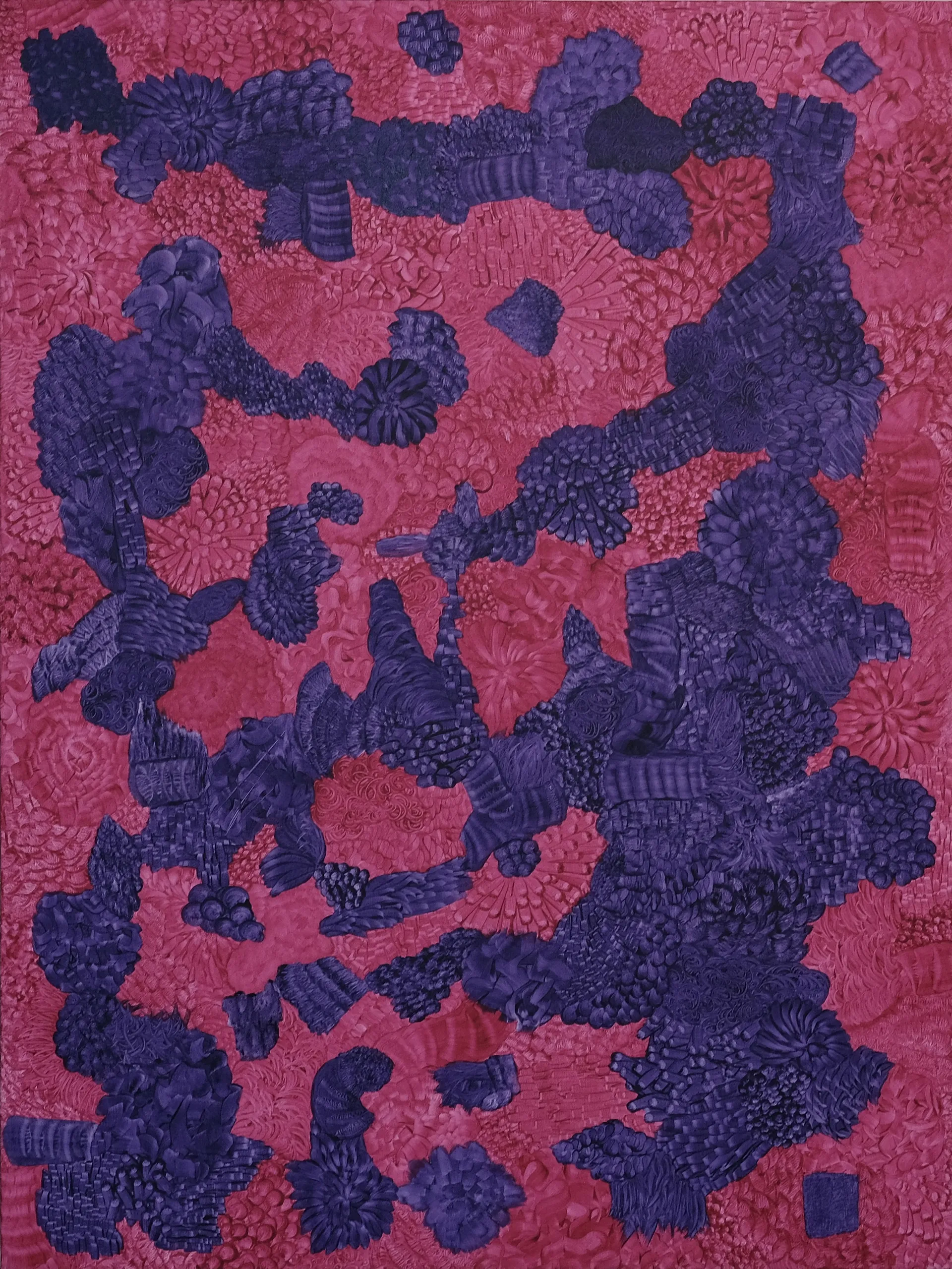 Untitled by Clinton George - Acrylic on canvas