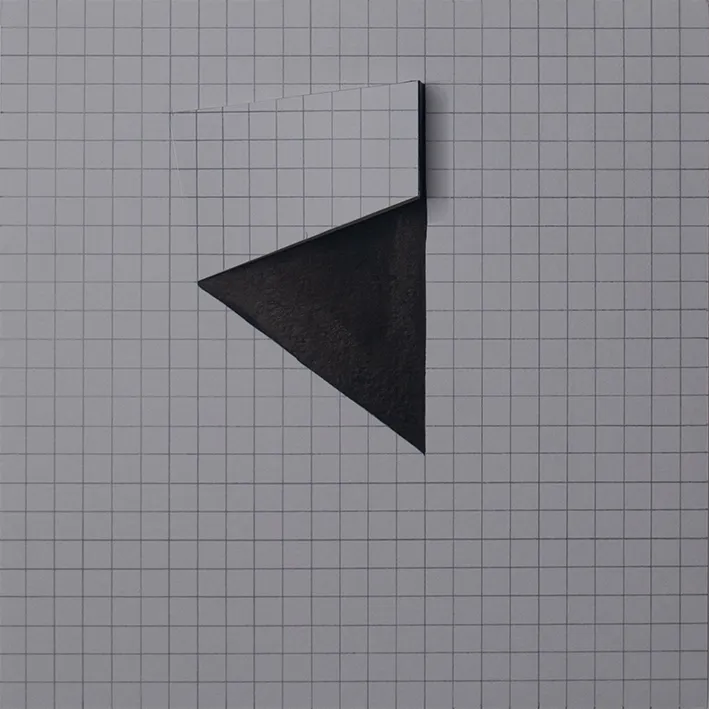 Fold #13, 3 by Urvi Sethna - Ink and graphite on archival paper