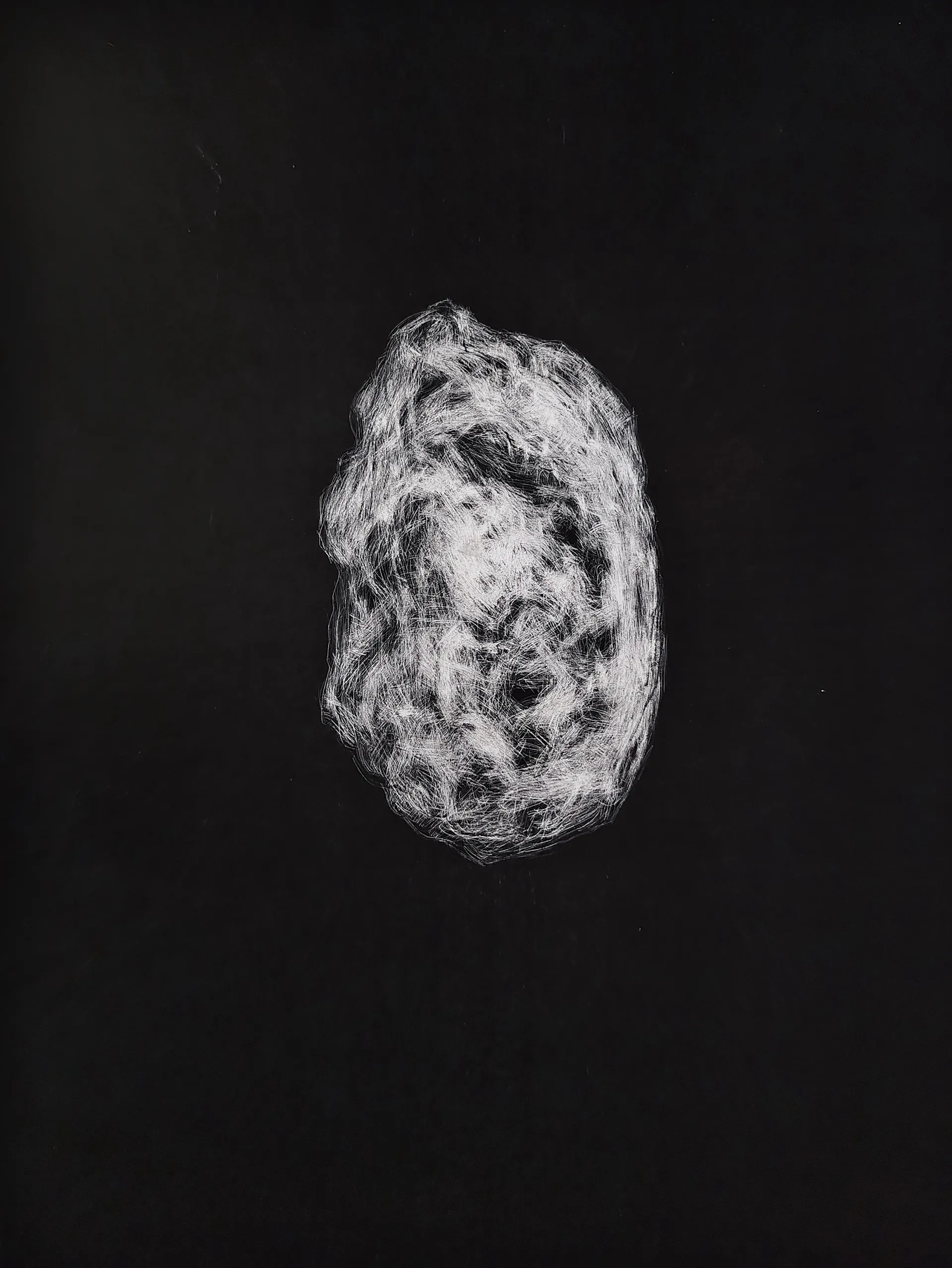 Presence of absence, 3 by Akartha Halder - Laser print on paper