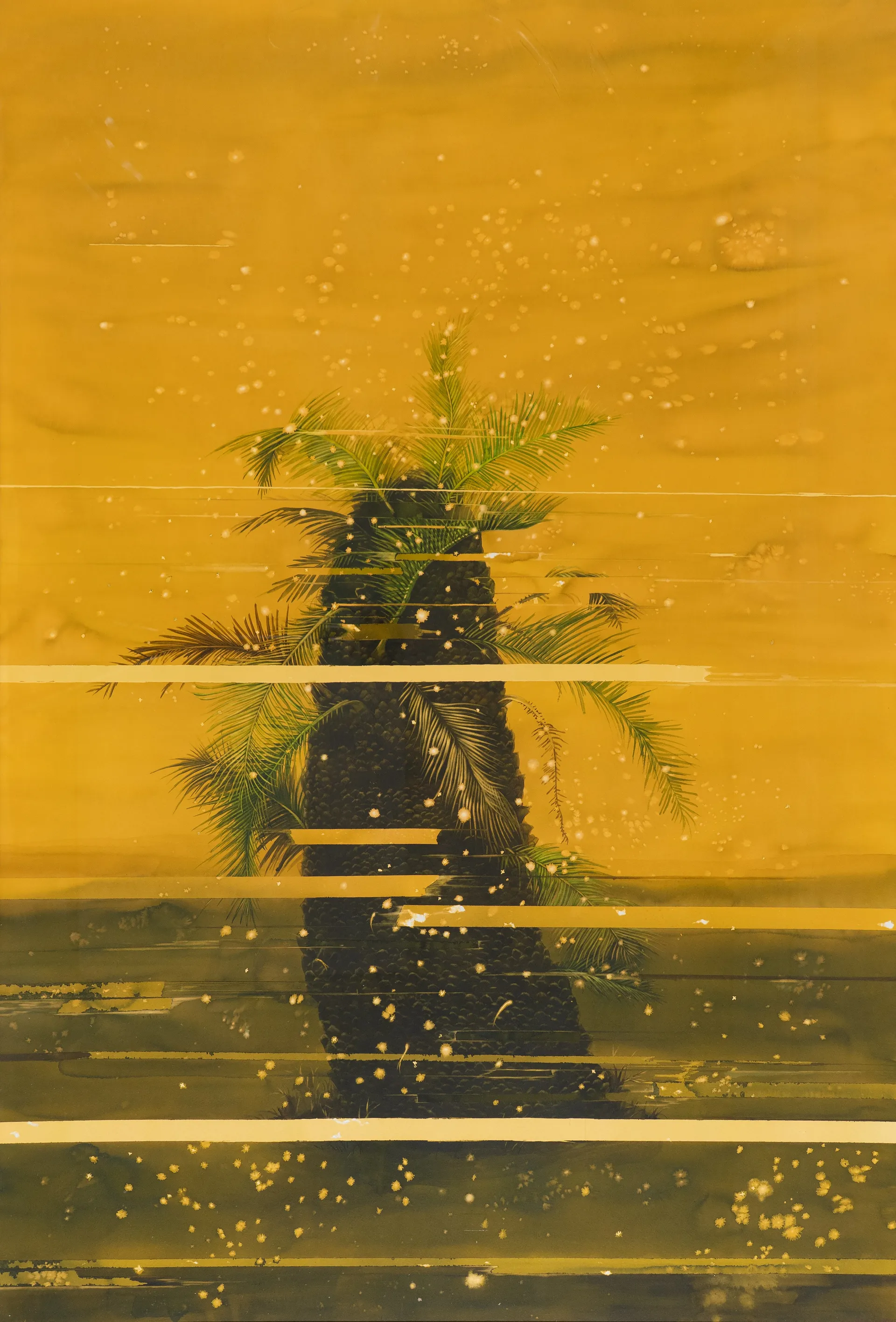 Ephemeral V by Sonali Sonam - Watercolor on paper