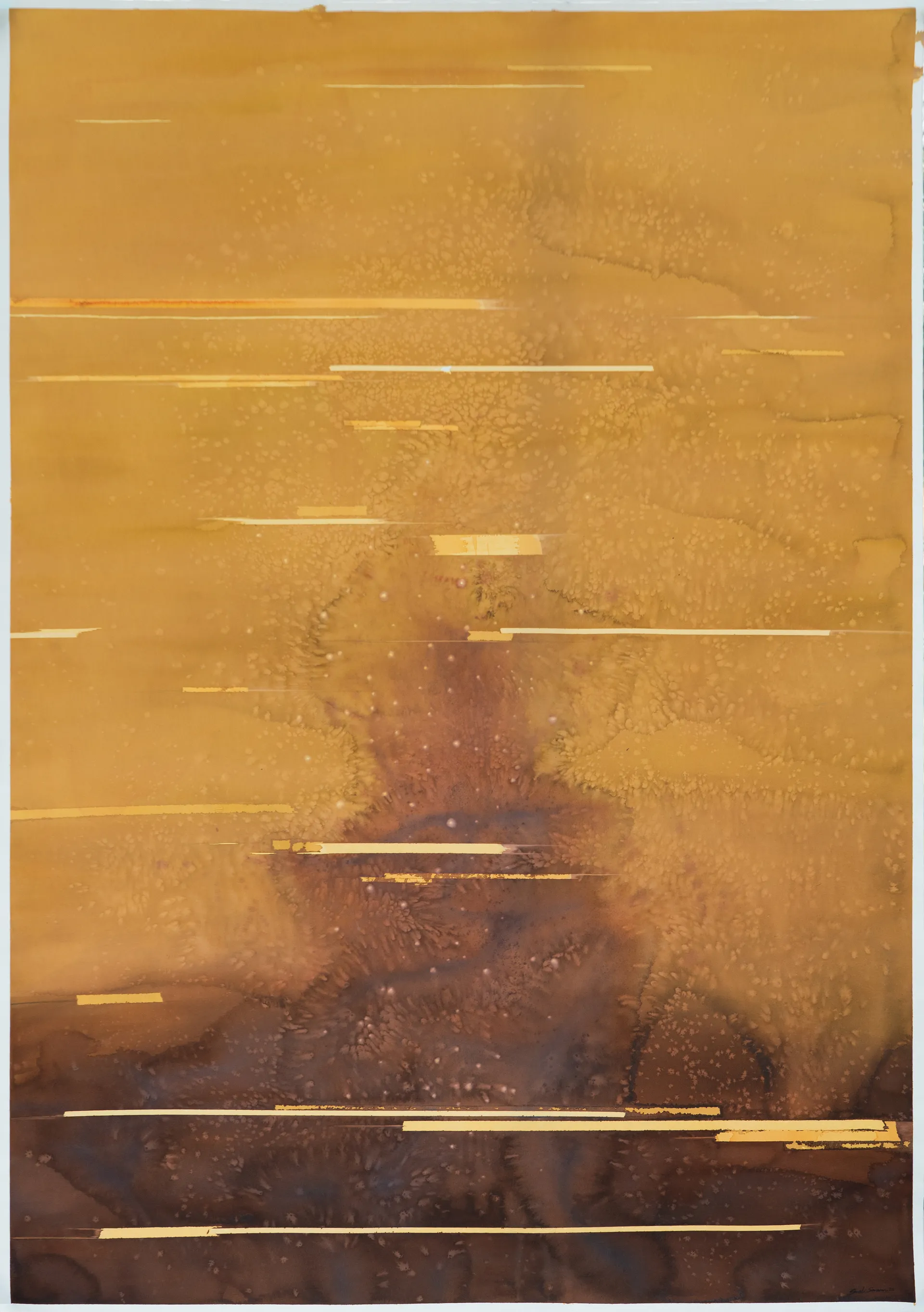 Ephemeral  IX by Sonali Sonam - Watercolor on paper
