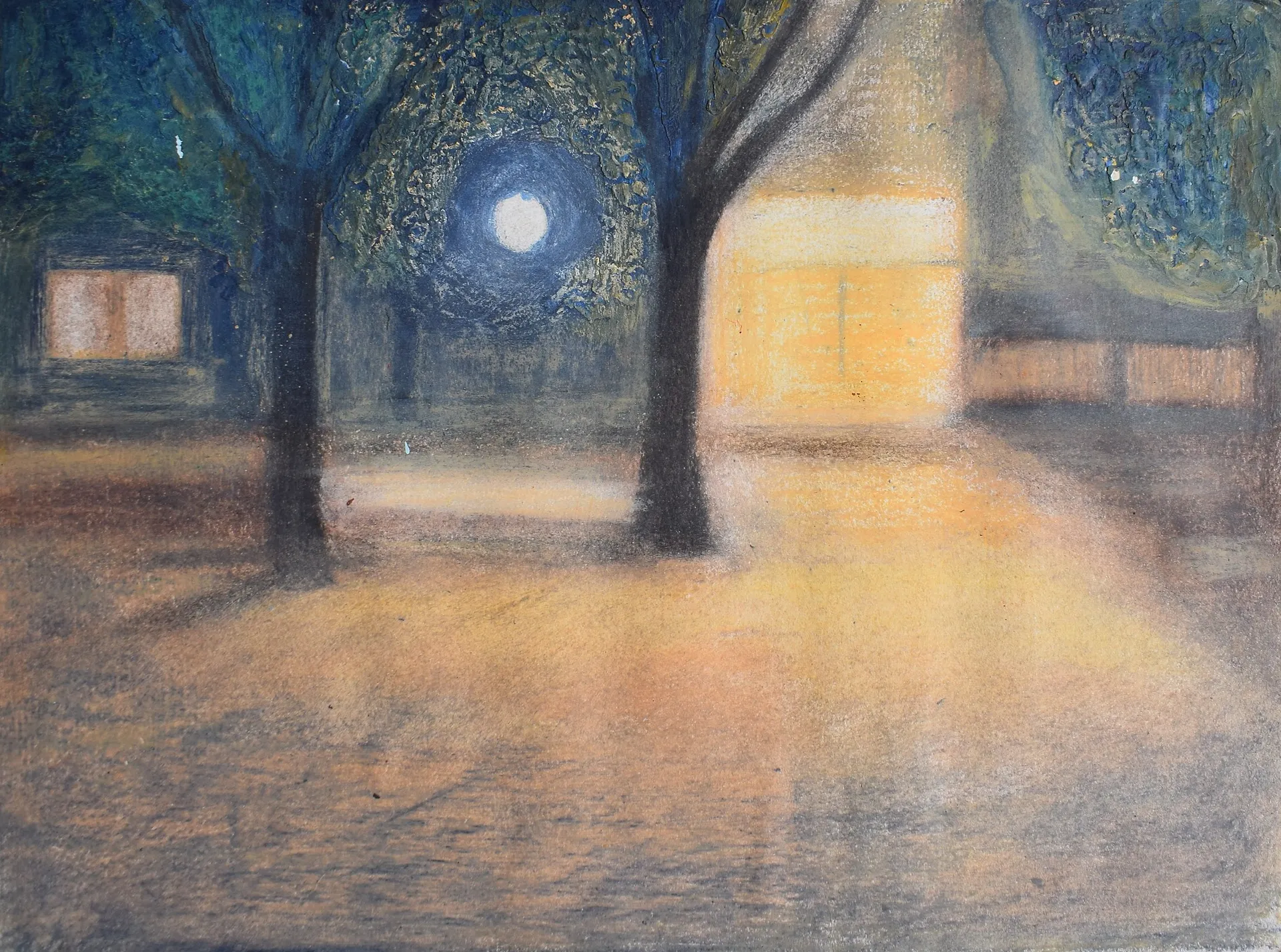 Untitled by Gayathri A P  - Mixed media on paper