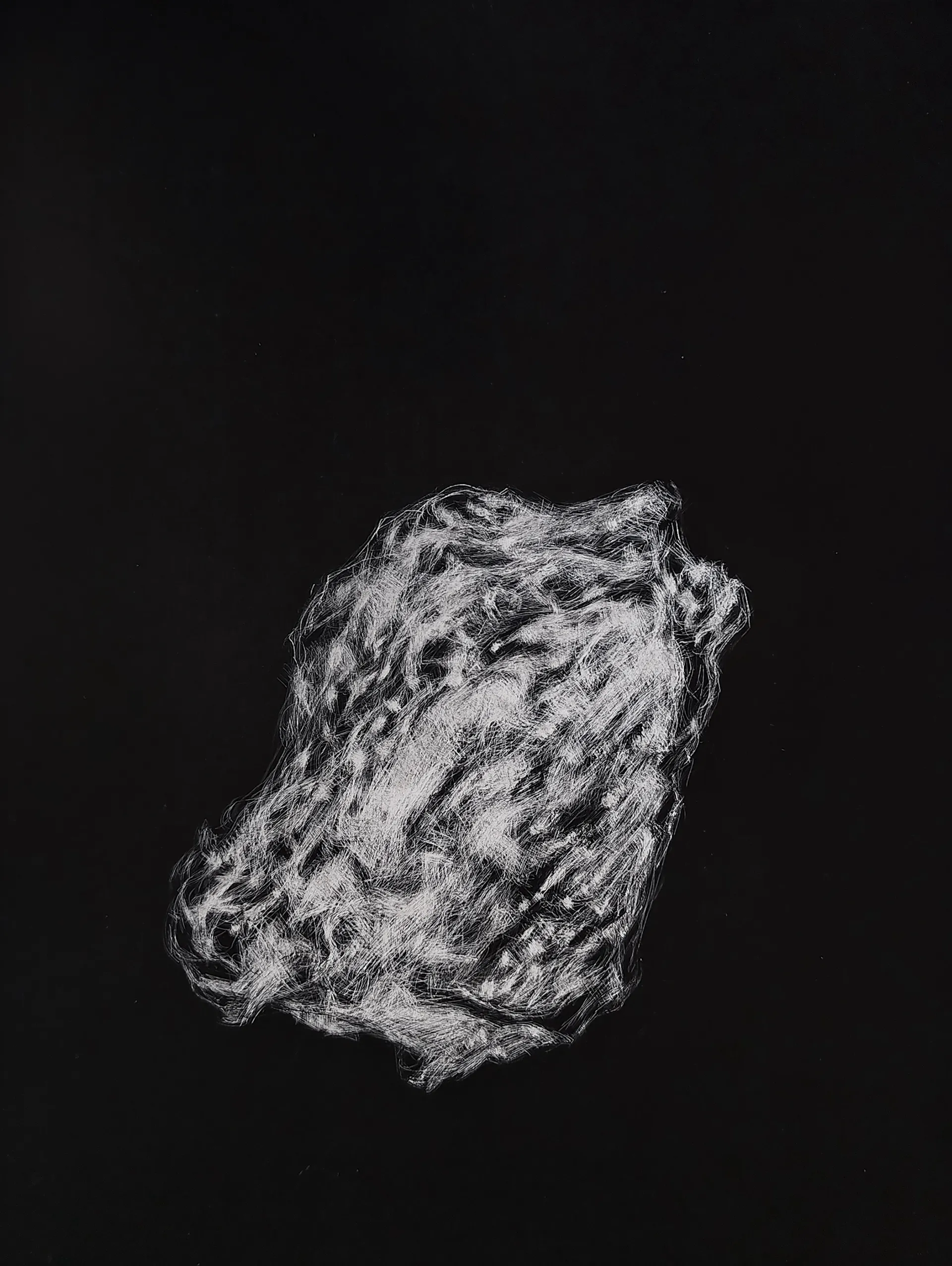 Presence of absence, 1 by Akartha Halder - Laser print on paper