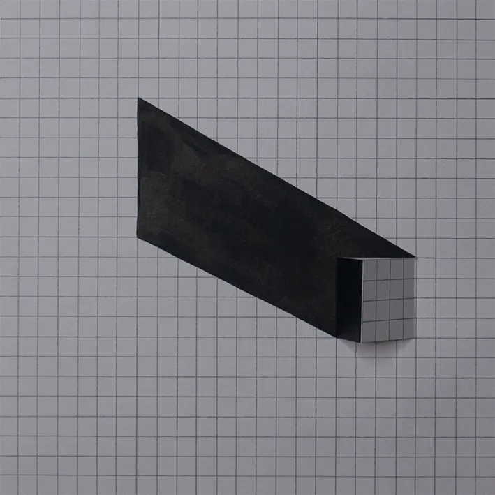 Fold #11, 4 by Urvi Sethna - Ink and graphite on archival paper