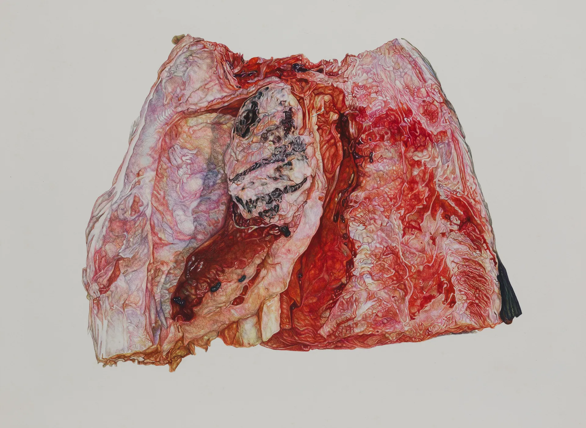 The bedsorean lull...and the bed ruminates 5 by Nabanita Guha - Watercolor on Fabriano paper
