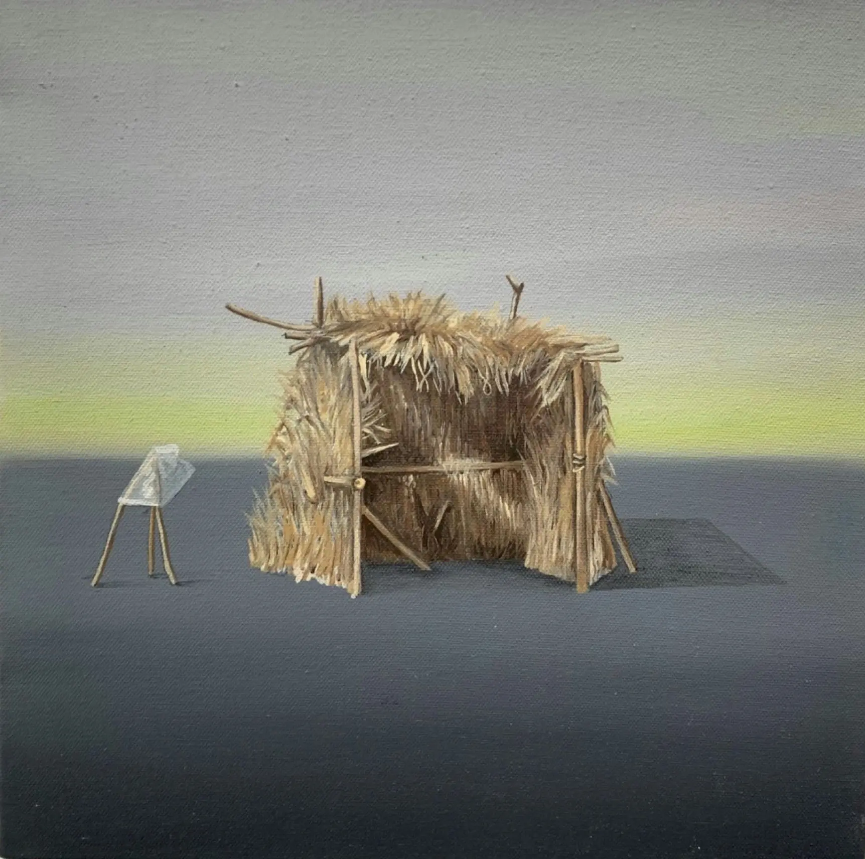 Shelter by Sarika Mehta - Oil on canvas