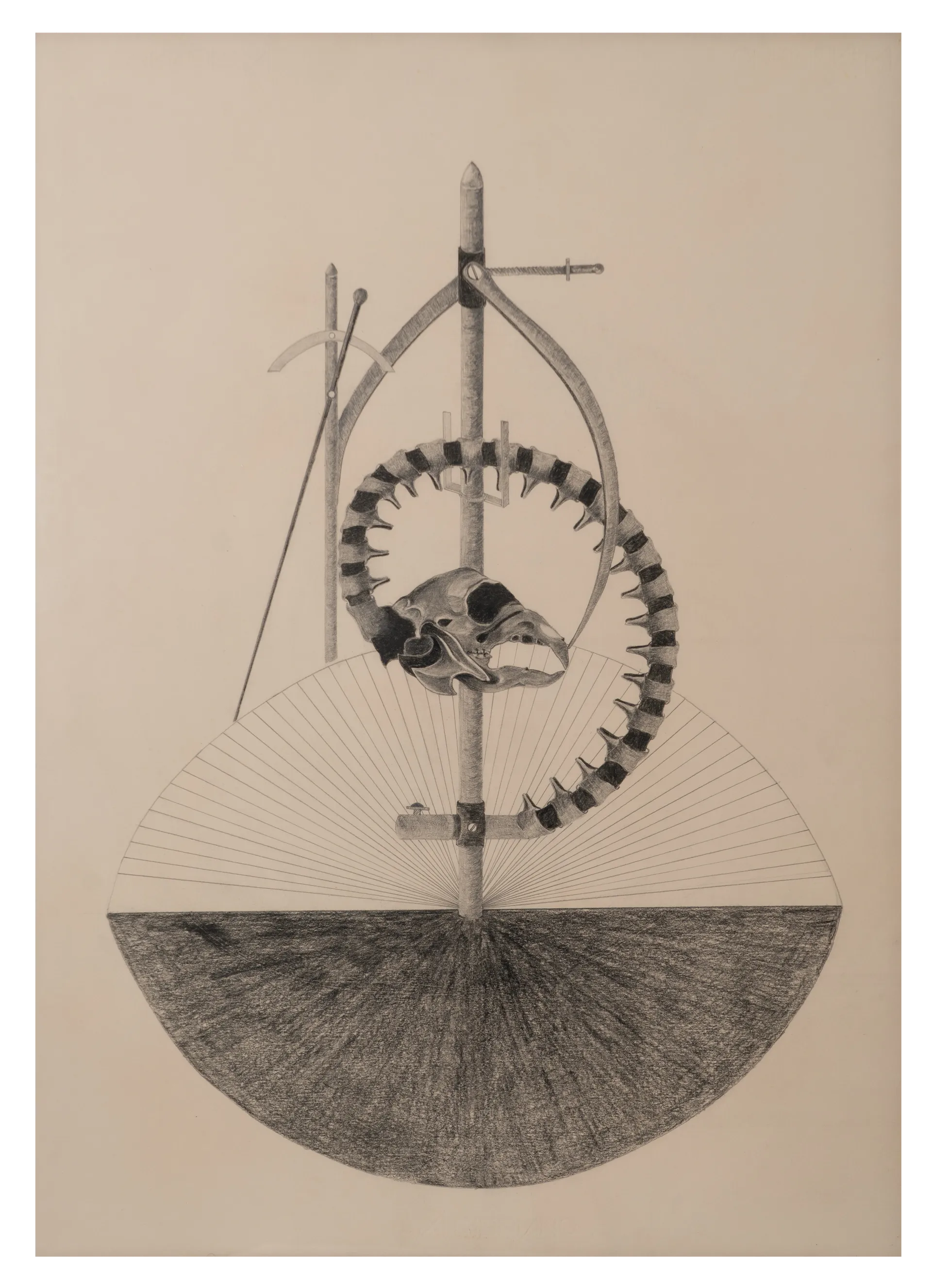 Untitled by Abin Sreedharan - Graphite on paper