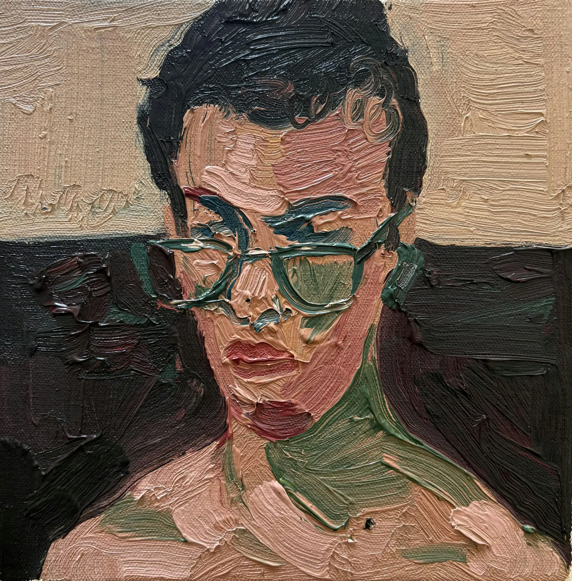 Why so serious by Akshit Satyarthi - Oil on canvas
