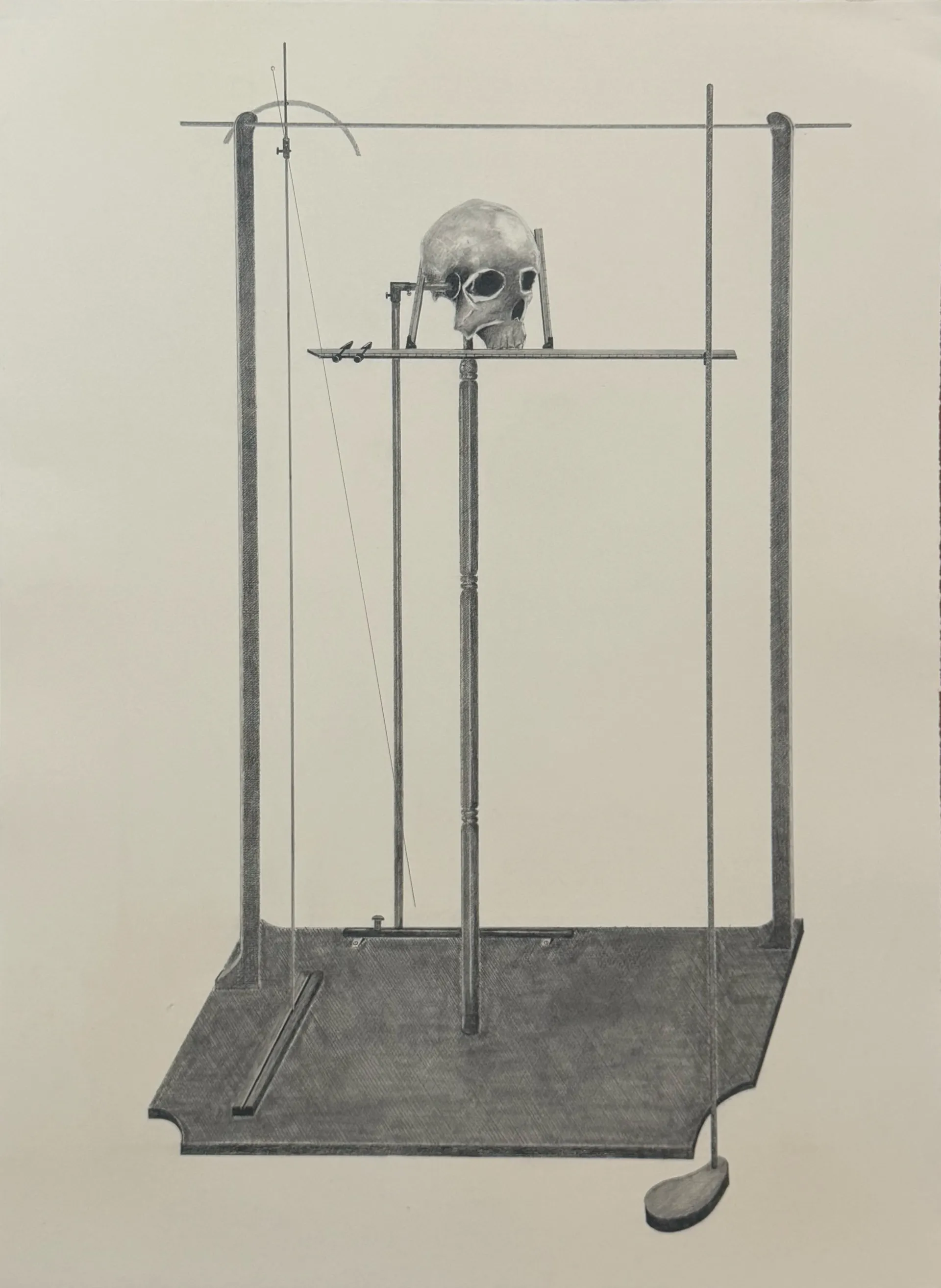 Untitled by Abin Sreedharan - Graphite on paper