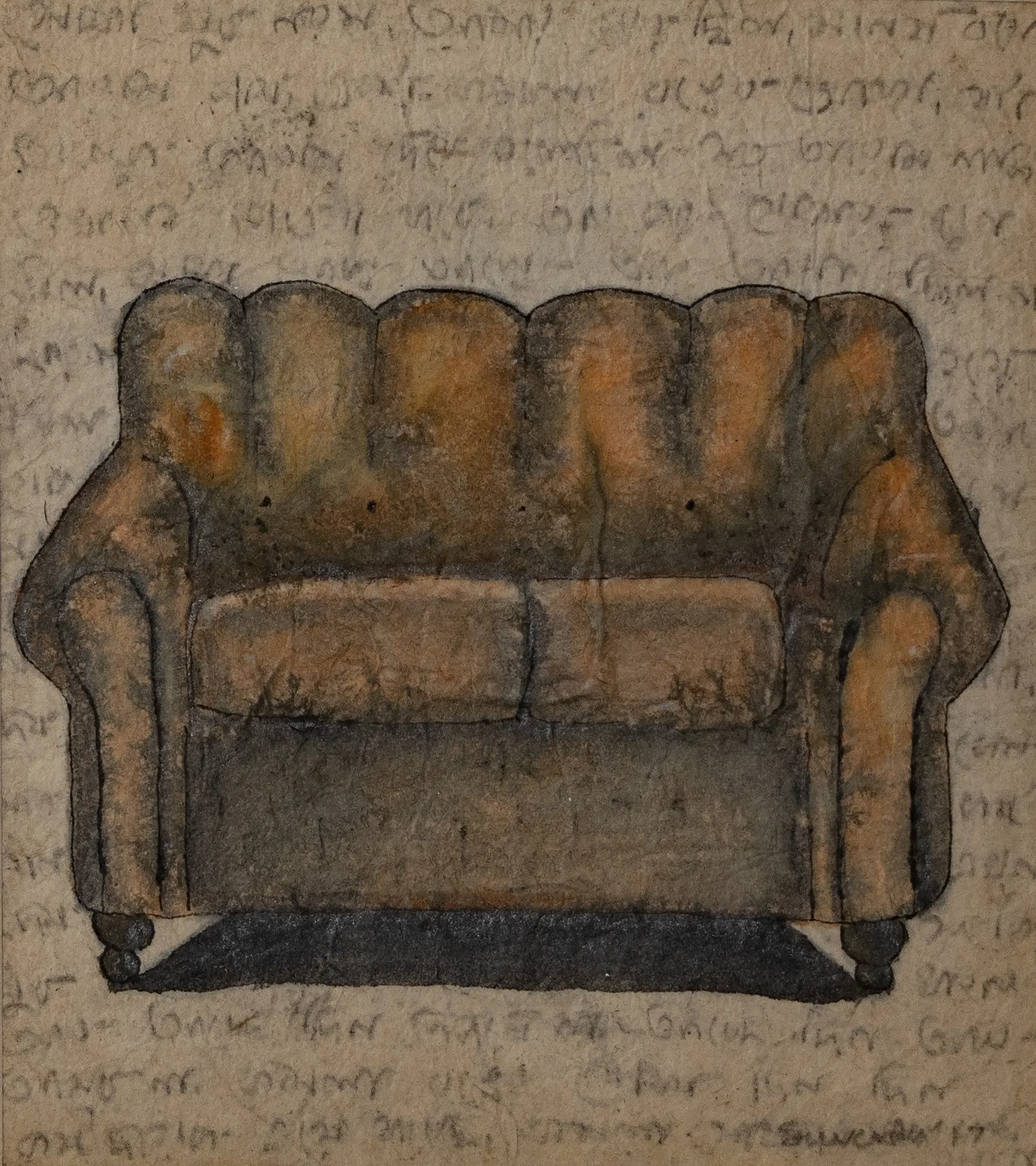 My sofa by Suvendu Bhandari - Mixed media