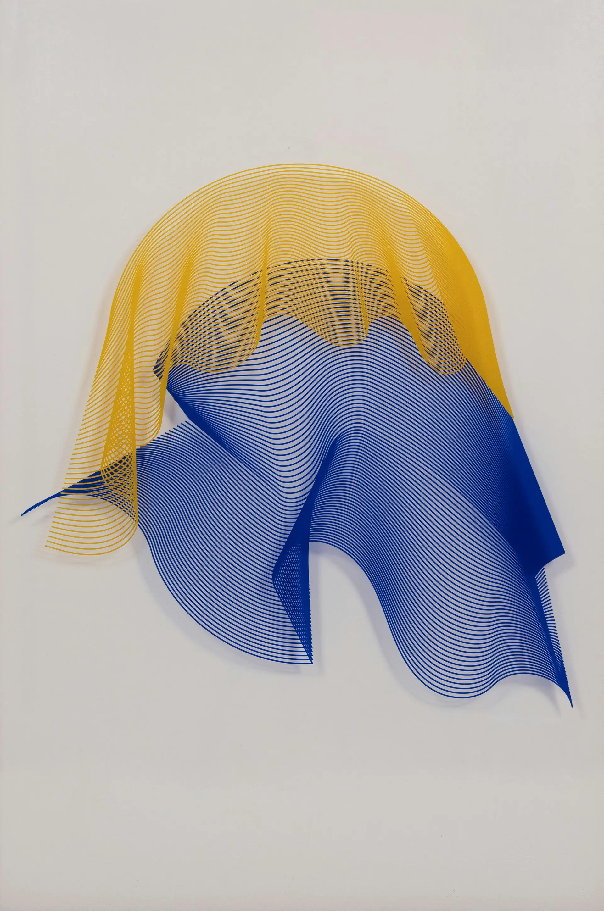 46|42  by Ansh Kumar - Serigraph on glass