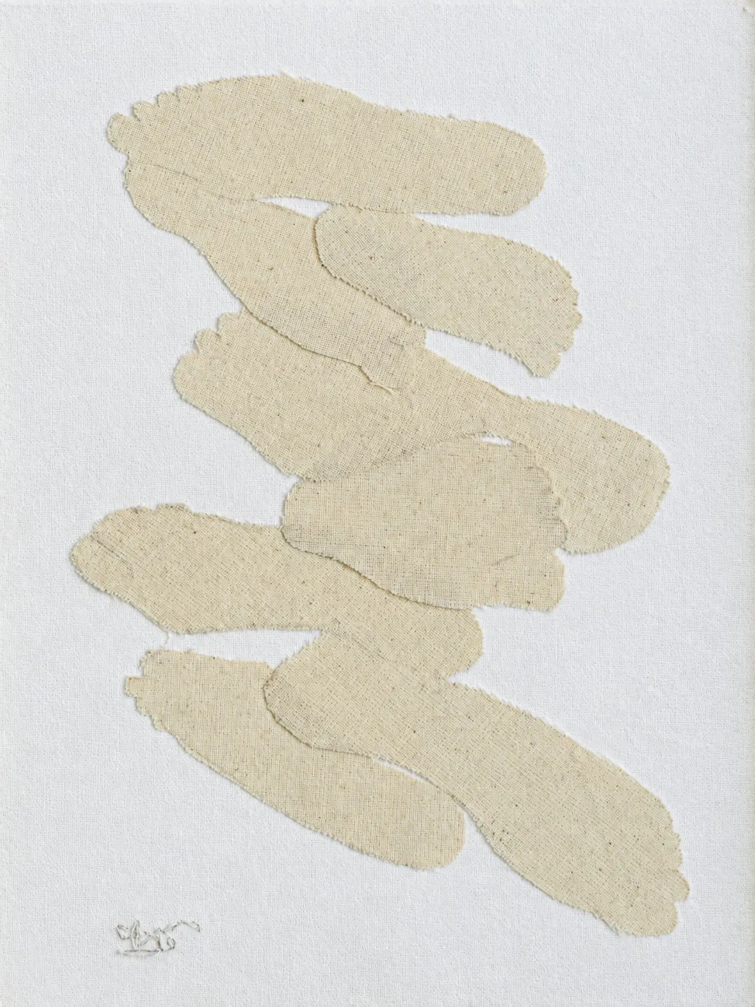 कहानी घर घर की (Kahaani ghar ghar ki), 9 by Sumaiya Sirin - Stitch and collage on fabric