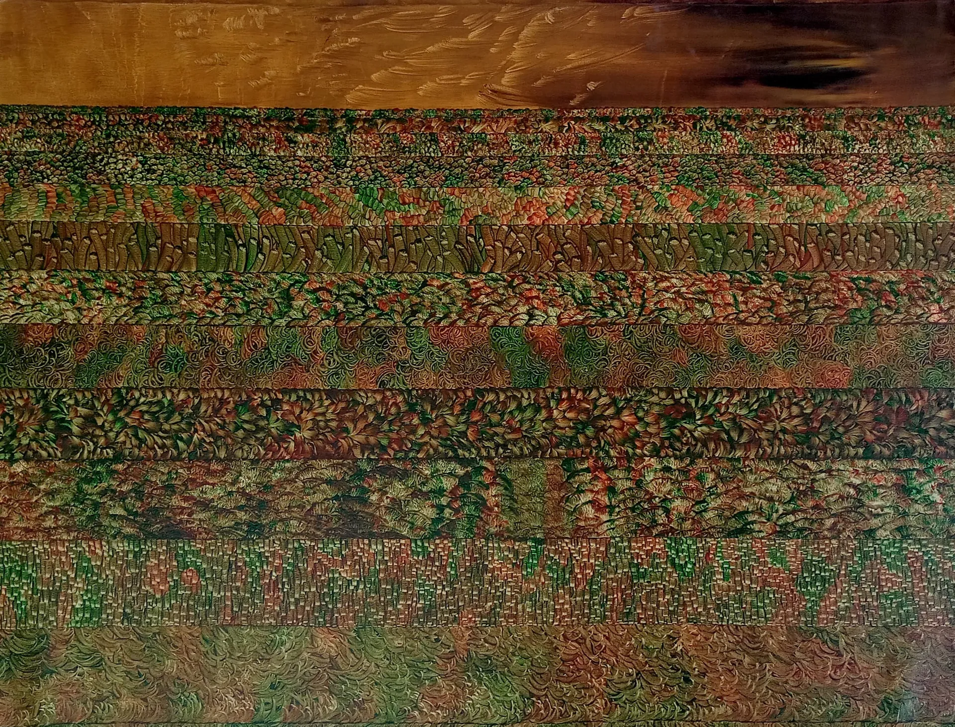Untitled by Clinton George - Acrylic on canvas