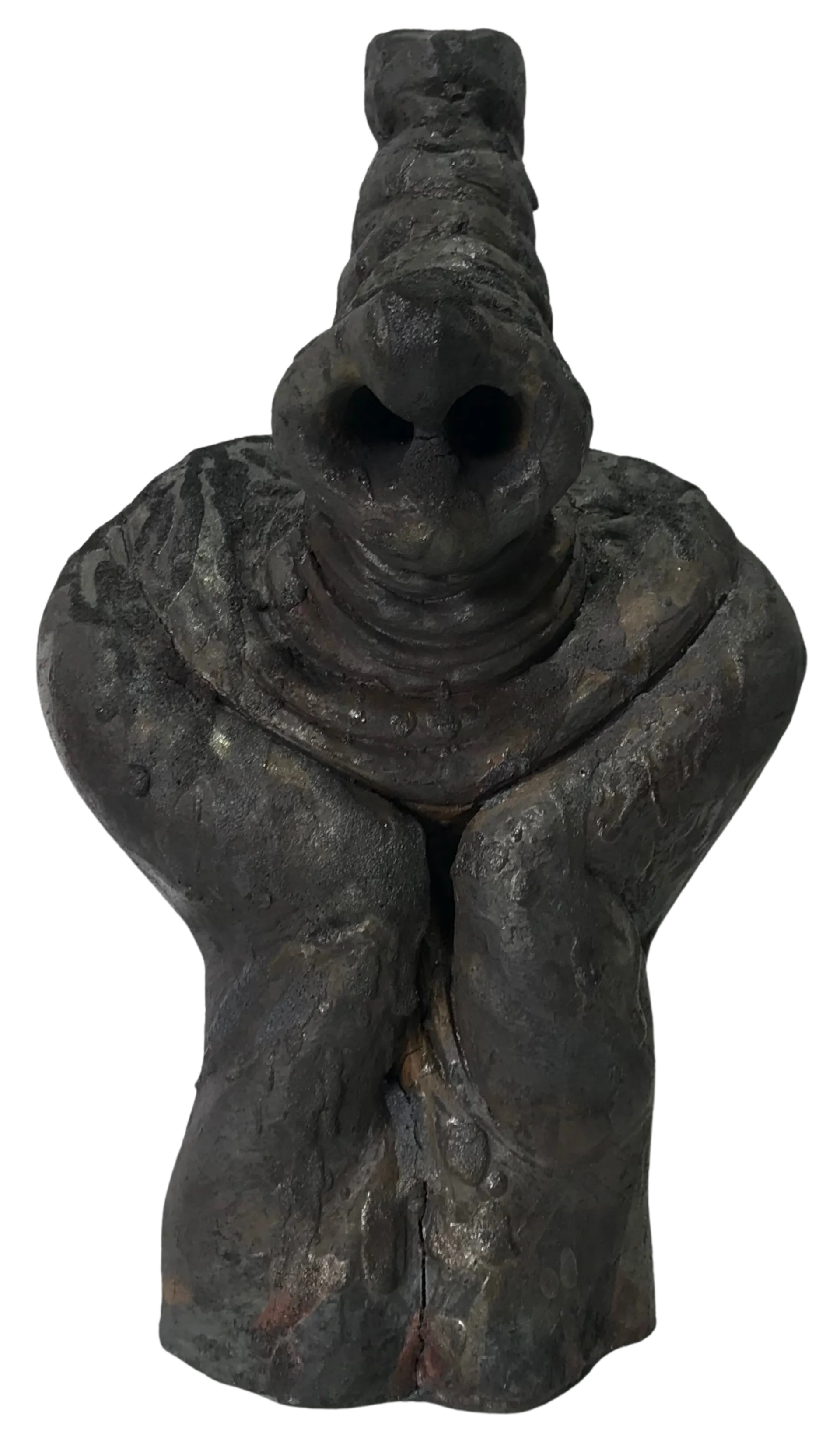 The faces of the unknown, 2 by Tapan Moharana - Ceramic