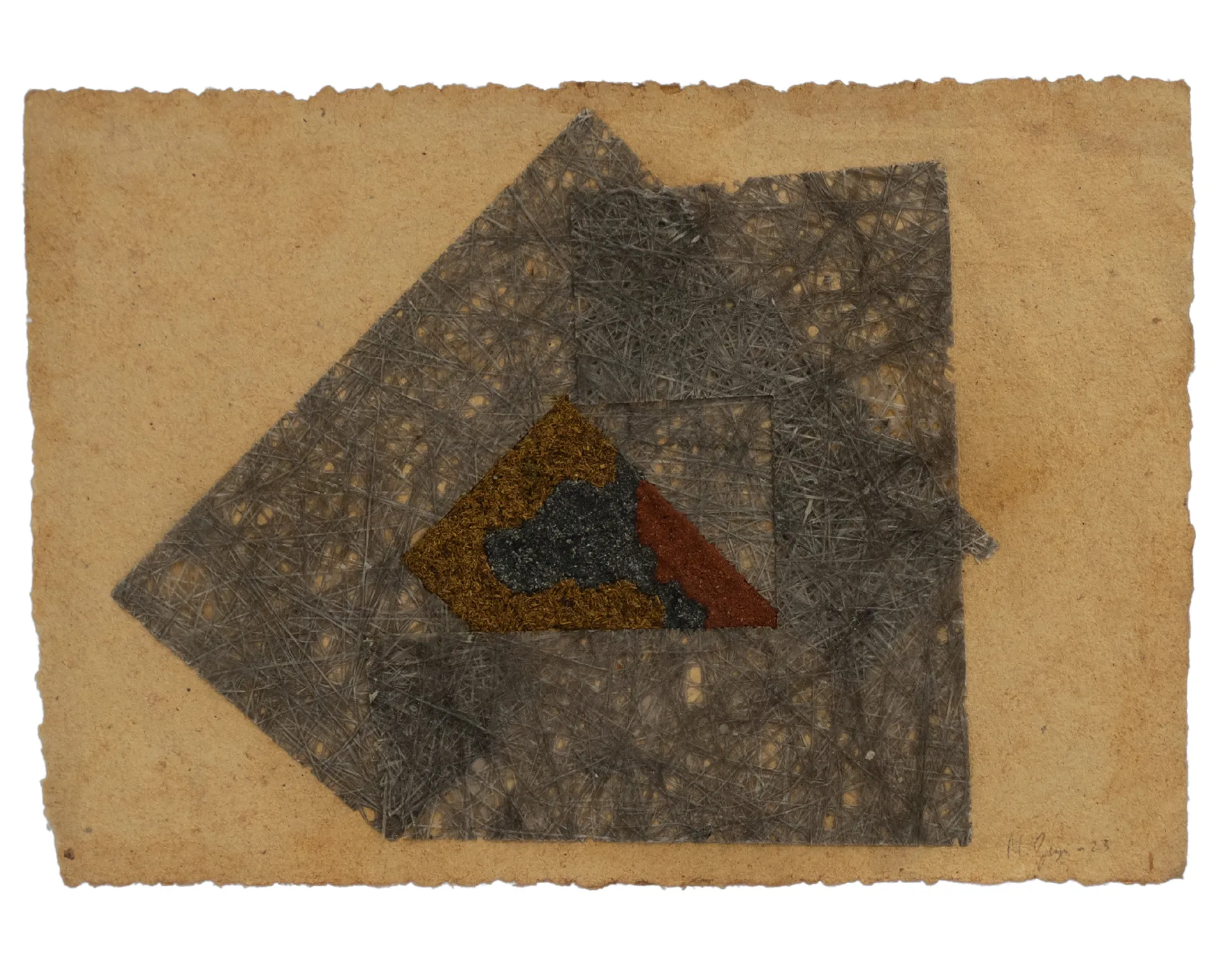 Anthropogenic behaviour 3 by Manjit Gogoi - Mixed media