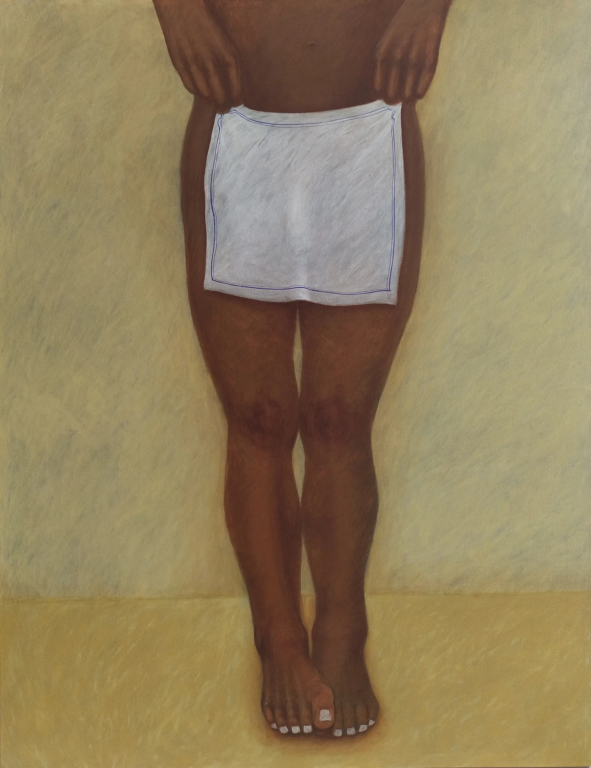 Sufficient or insufficient  by Moni Kumari - Acrylic on canvas 