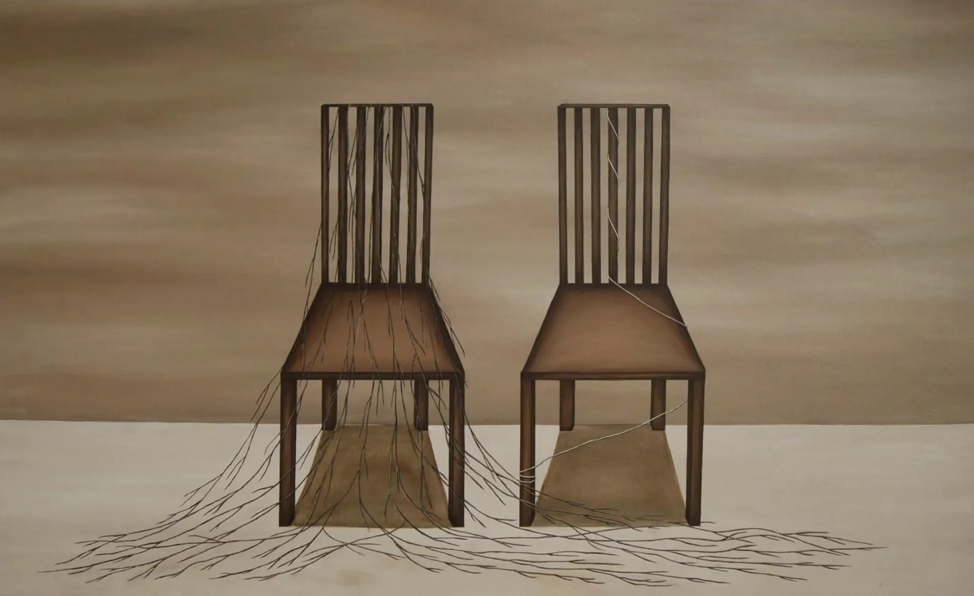 Untitled by Sarika Mehta - Oil on canvas