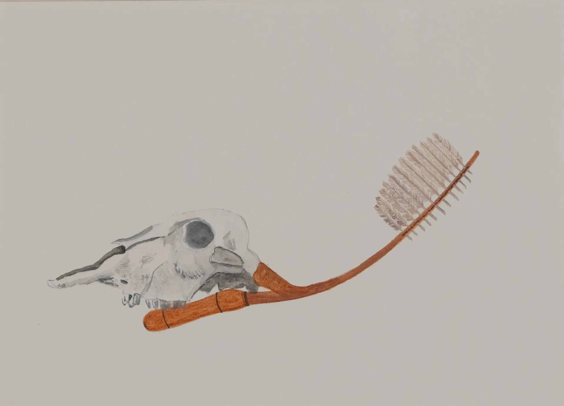 Untitled by Abin Sreedharan - Watercolour on paper
