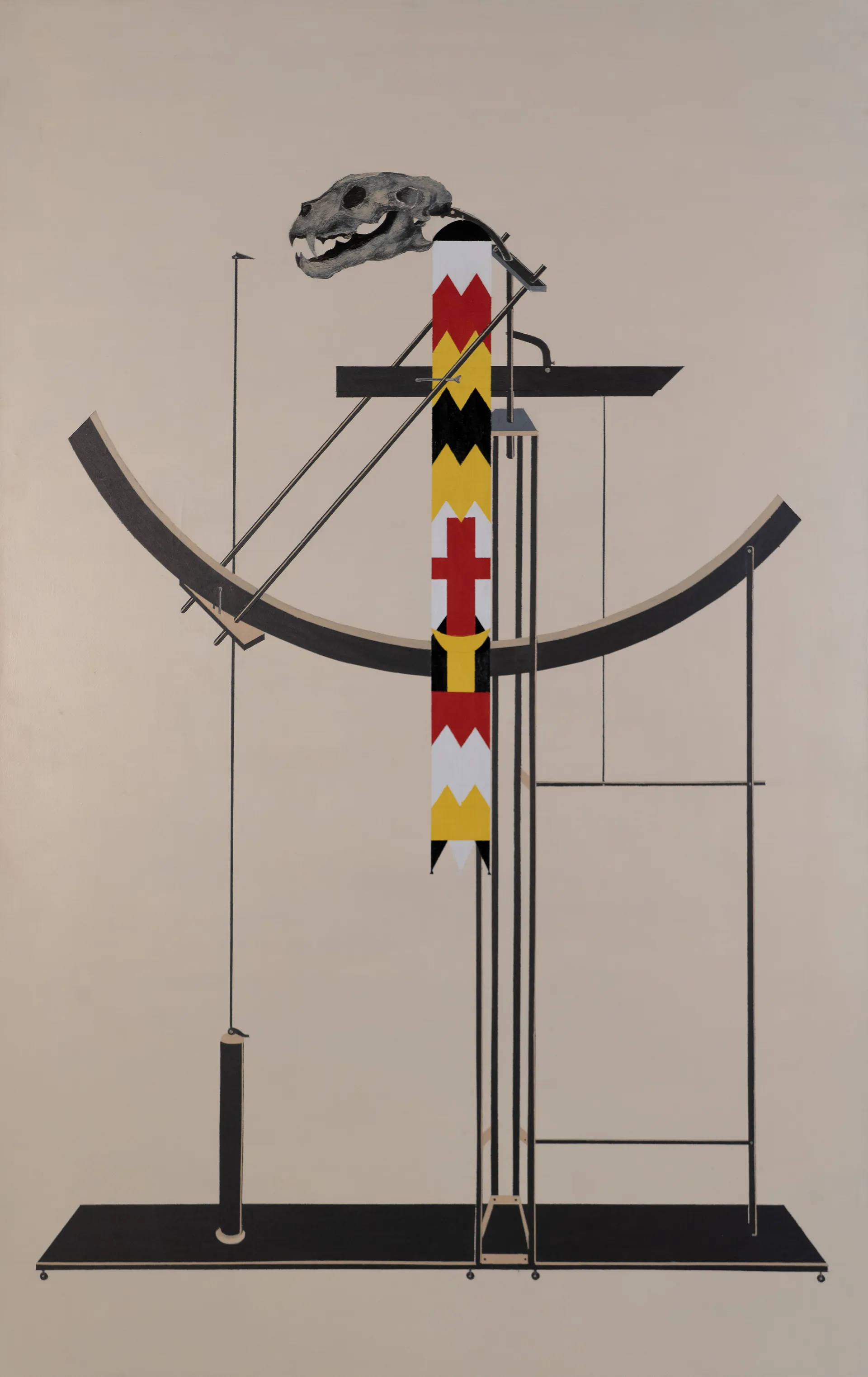 Untitled by Abin Sreedharan - Acrylic on canvas
