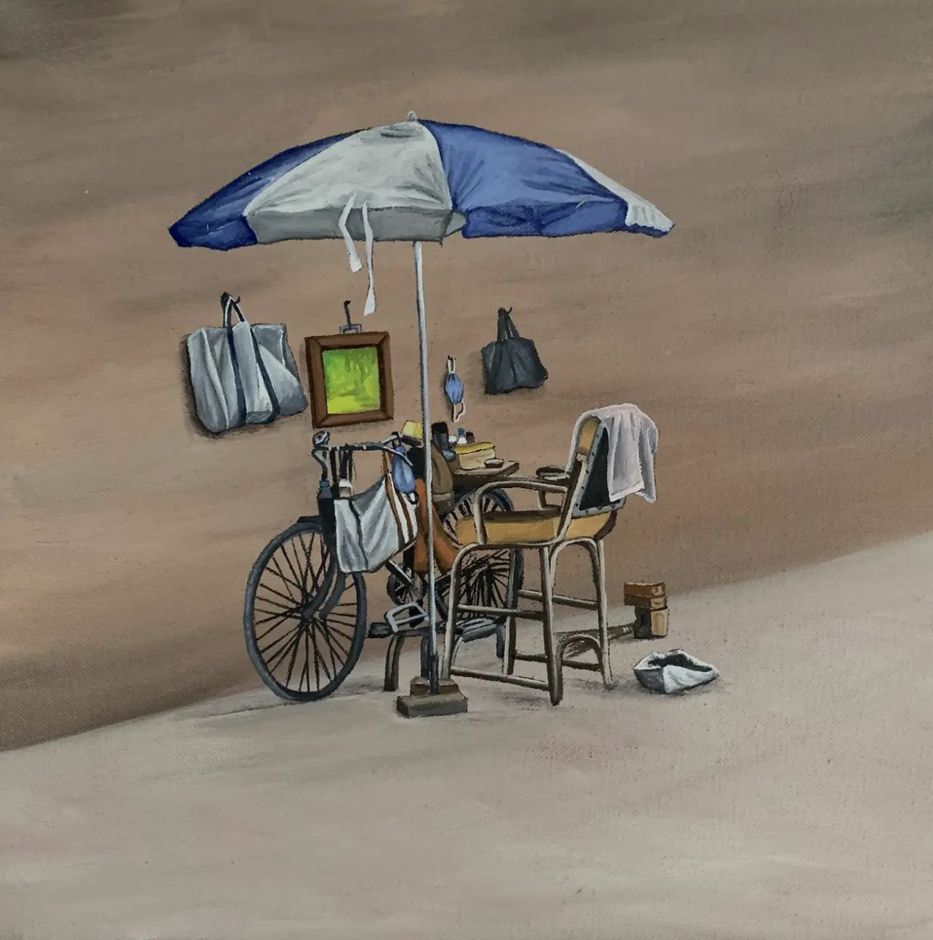Untitled by Sarika Mehta - Oil on canvas