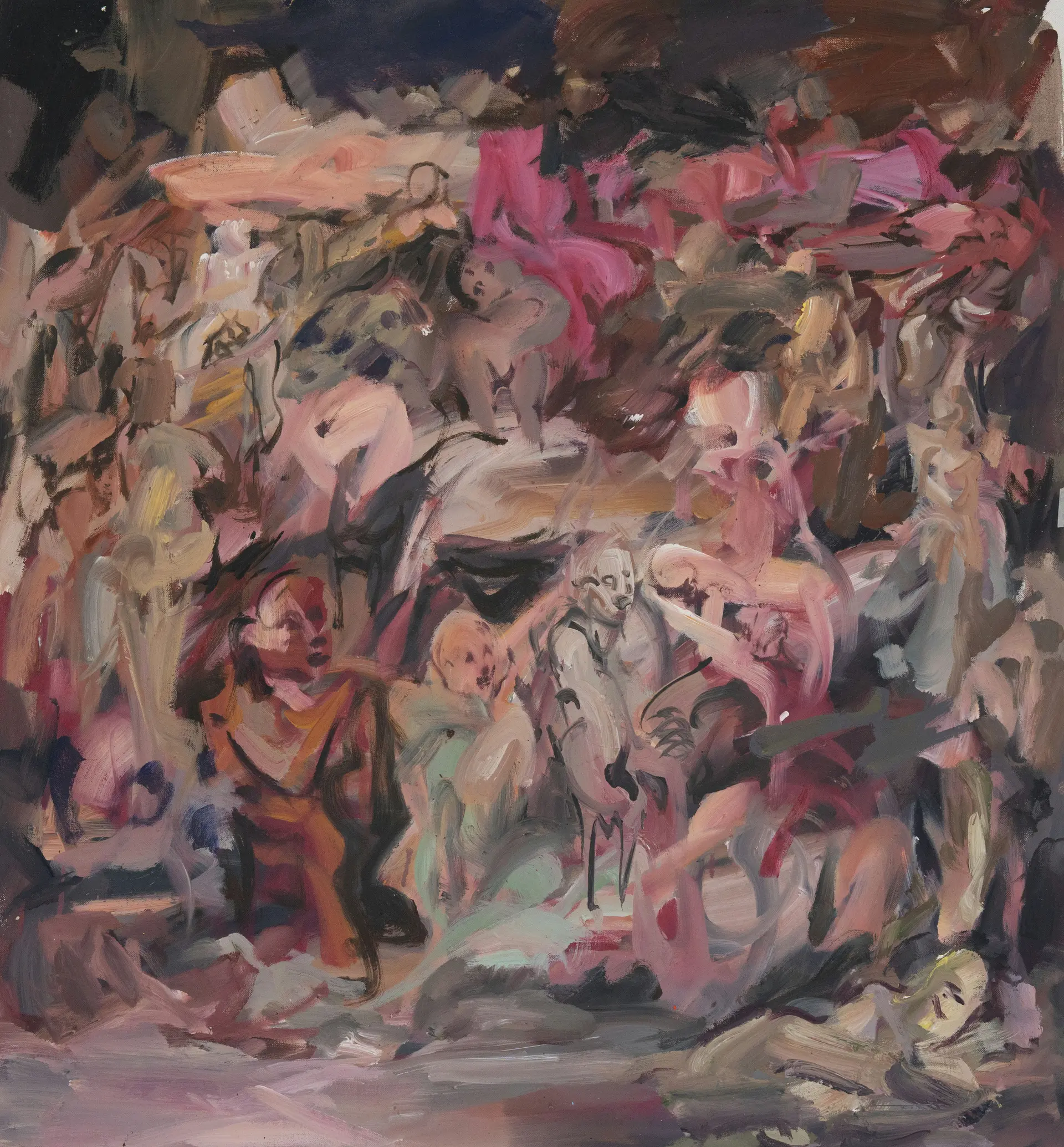 Untitled by Virendra Maurya - Acrylic on canvas
