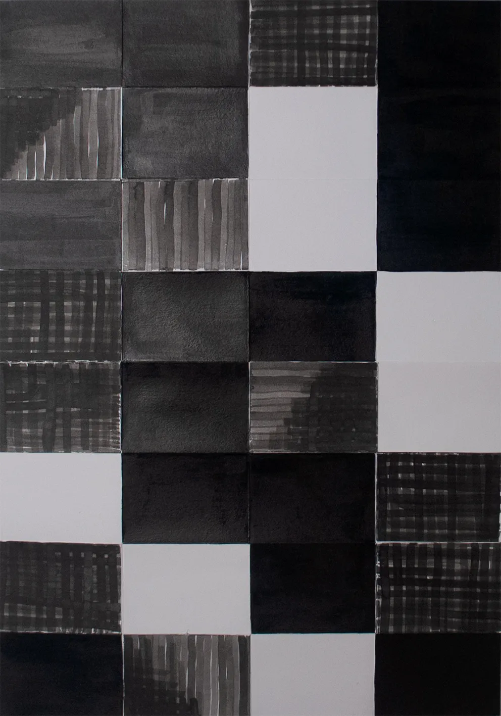 Untitled #3, 1 by Urvi Sethna - Ink on archival paper