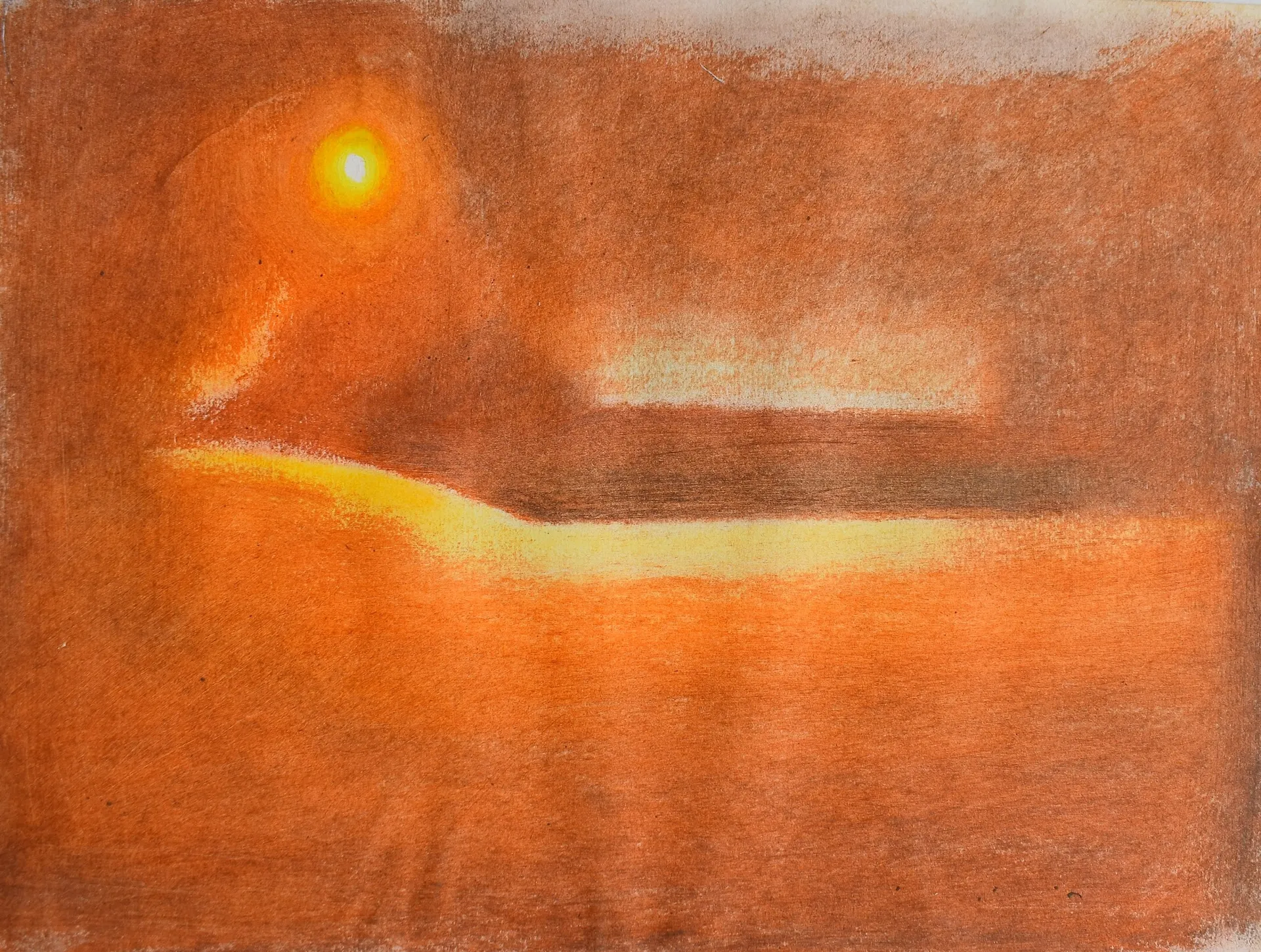 Untitled by Gayathri A P  - Mixed media on paper