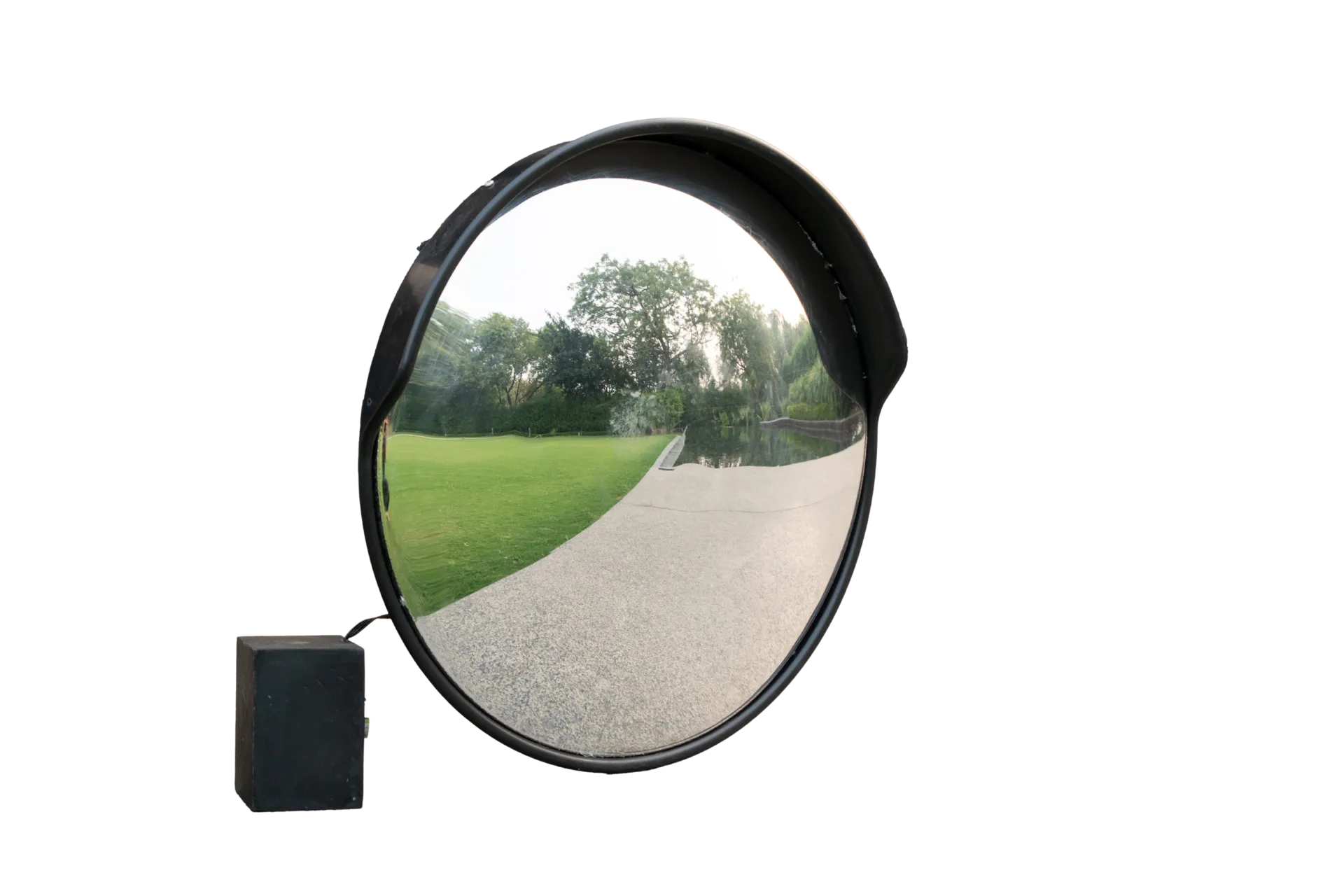 Portel by Amith M Nayak - Parking mirror, servo motor, wood and ultrasonic sensor